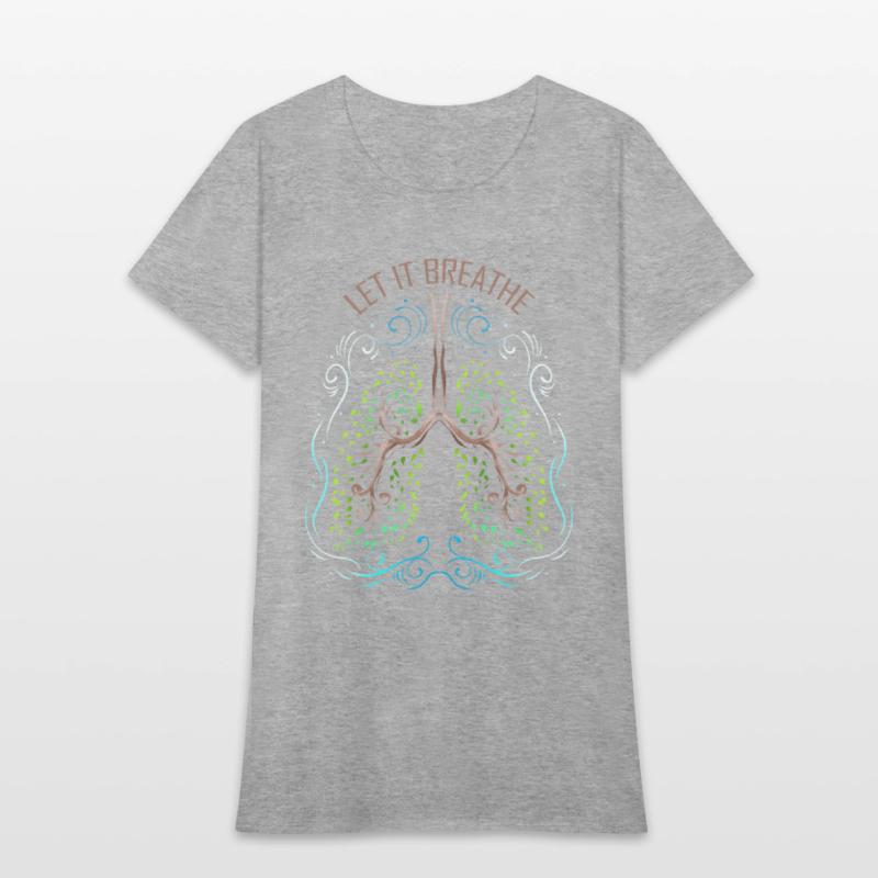 Logo Let It Breath - Green Lung Out Of Trees For