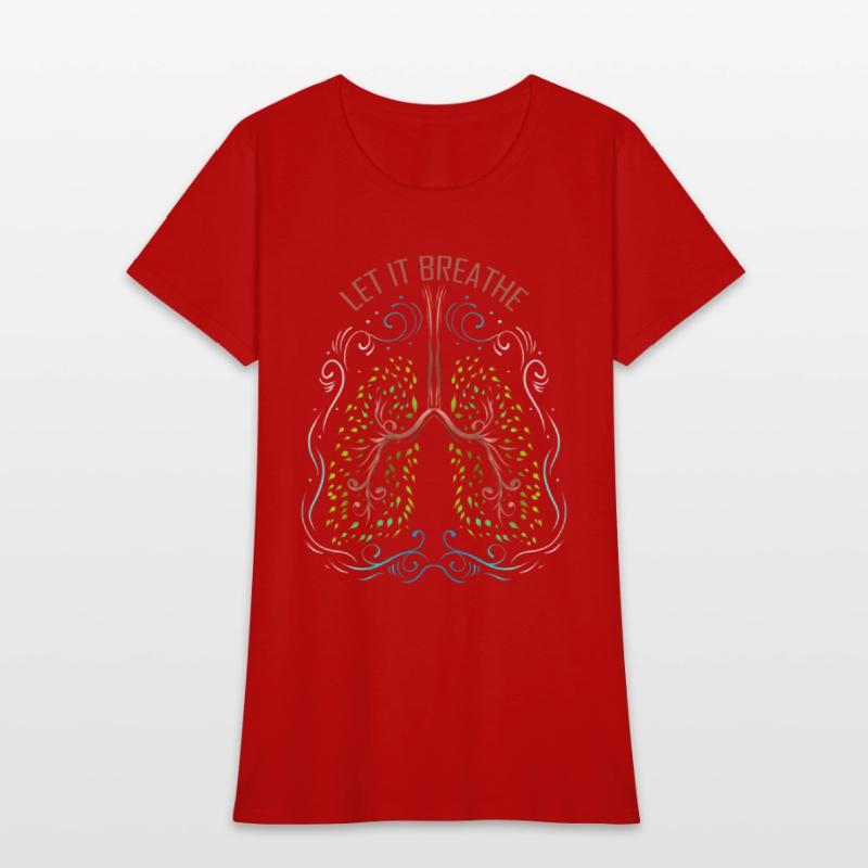 Logo Let It Breath - Green Lung Out Of Trees For