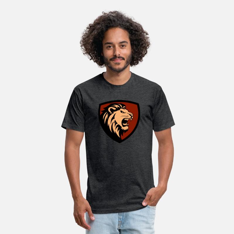 Logo of a roaring lion and a shield