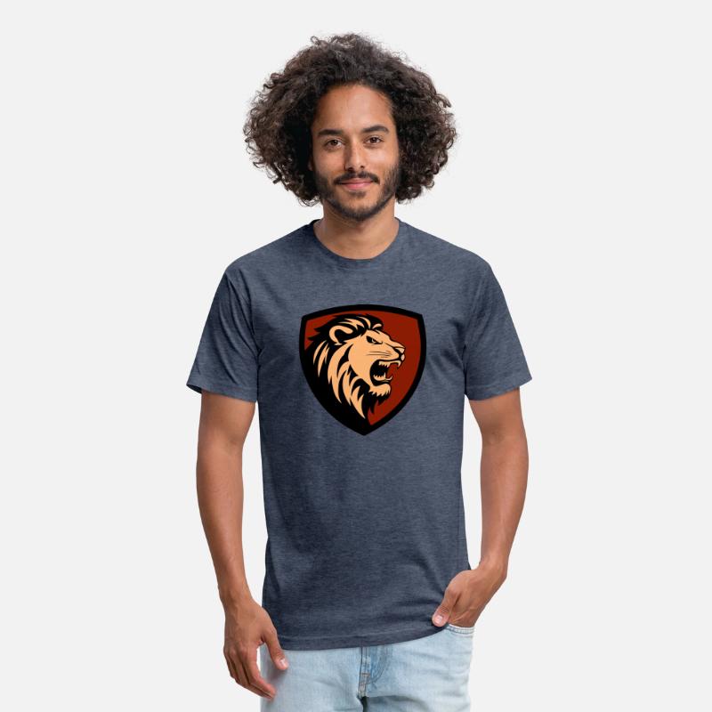 Logo of a roaring lion and a shield