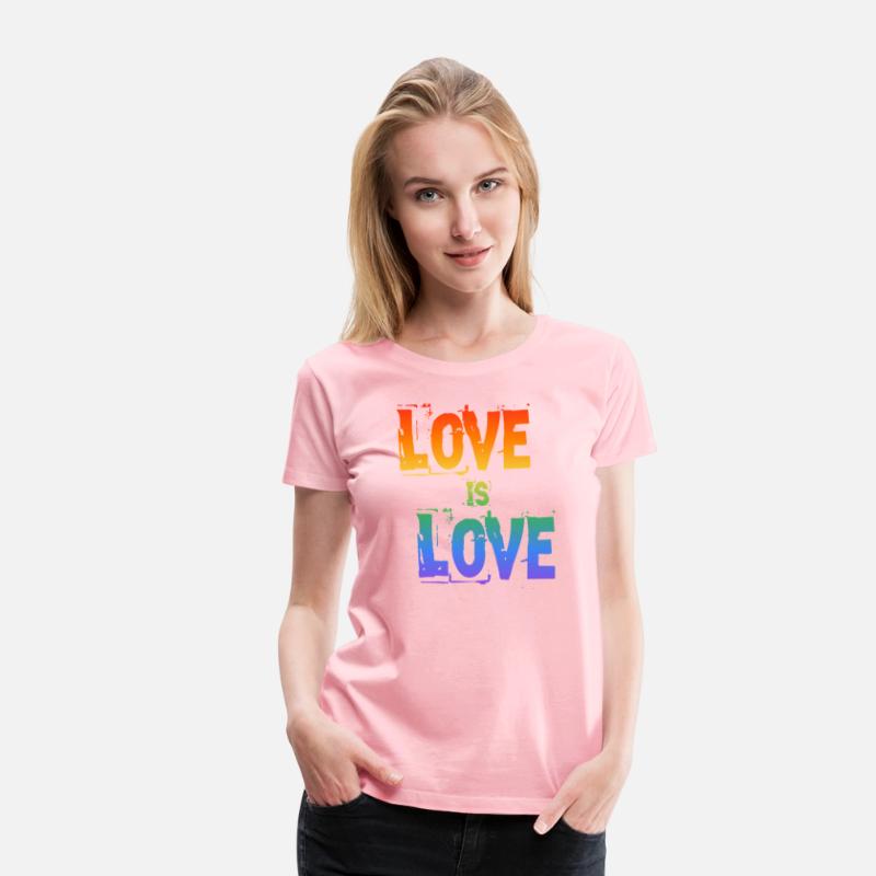 love is love letter rainbow colored