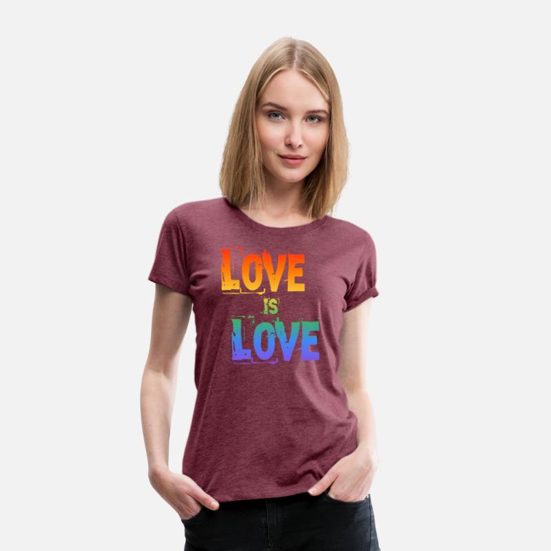 love is love letter rainbow colored