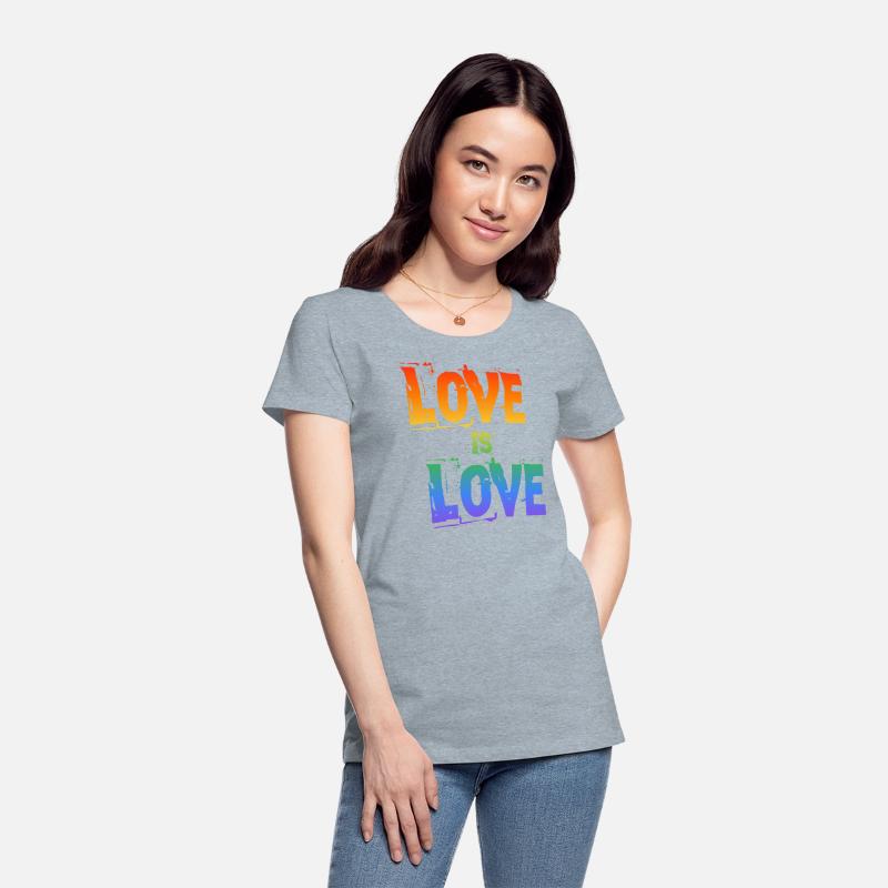 love is love letter rainbow colored