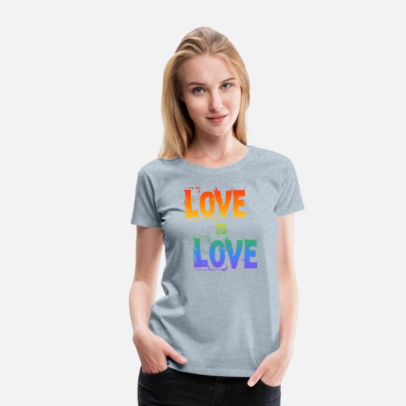love is love letter rainbow colored