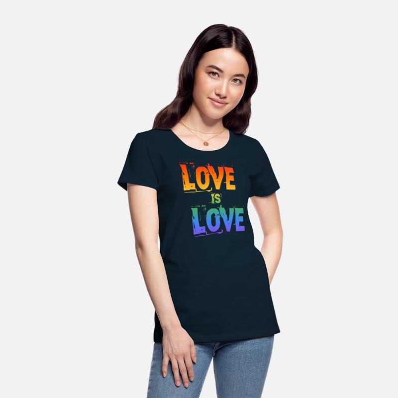 love is love letter rainbow colored