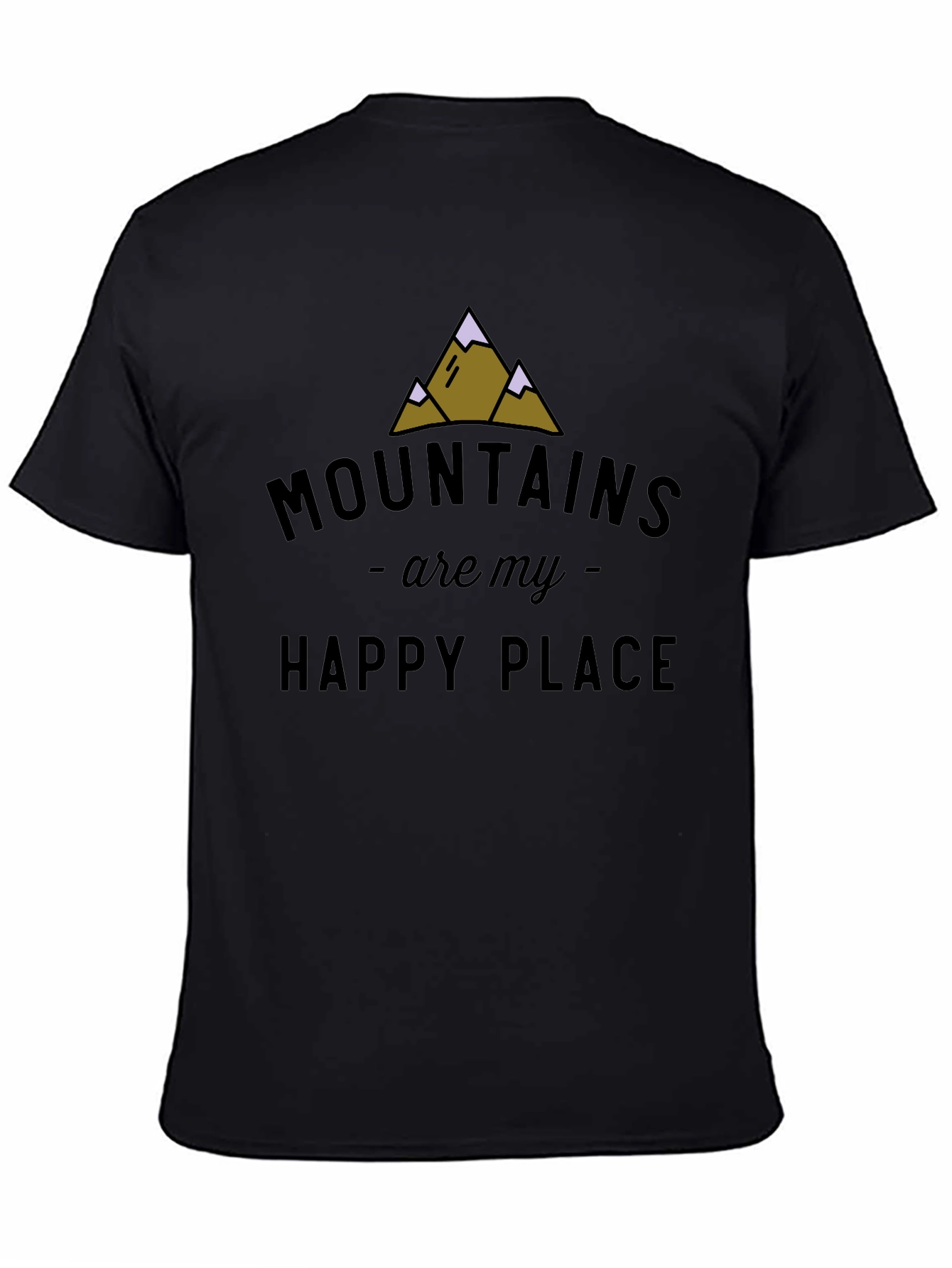 Mountains Are My Happy Place Graphic Tee