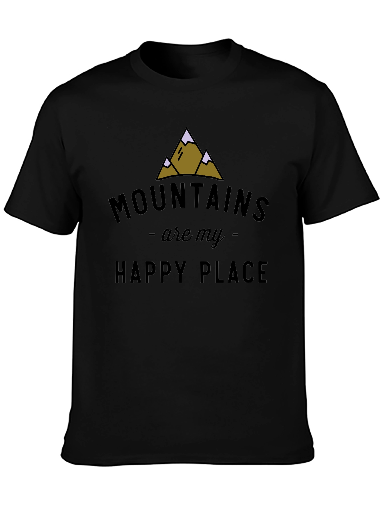 Mountains Are My Happy Place Graphic Tee