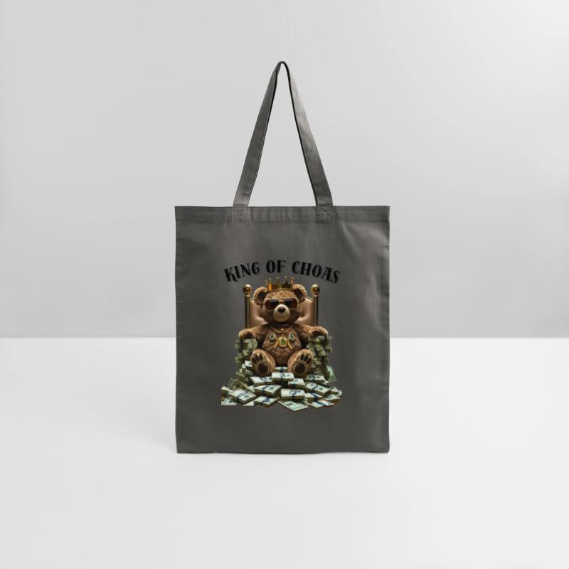 Luxurious Teddy Bear with Crown and Cash