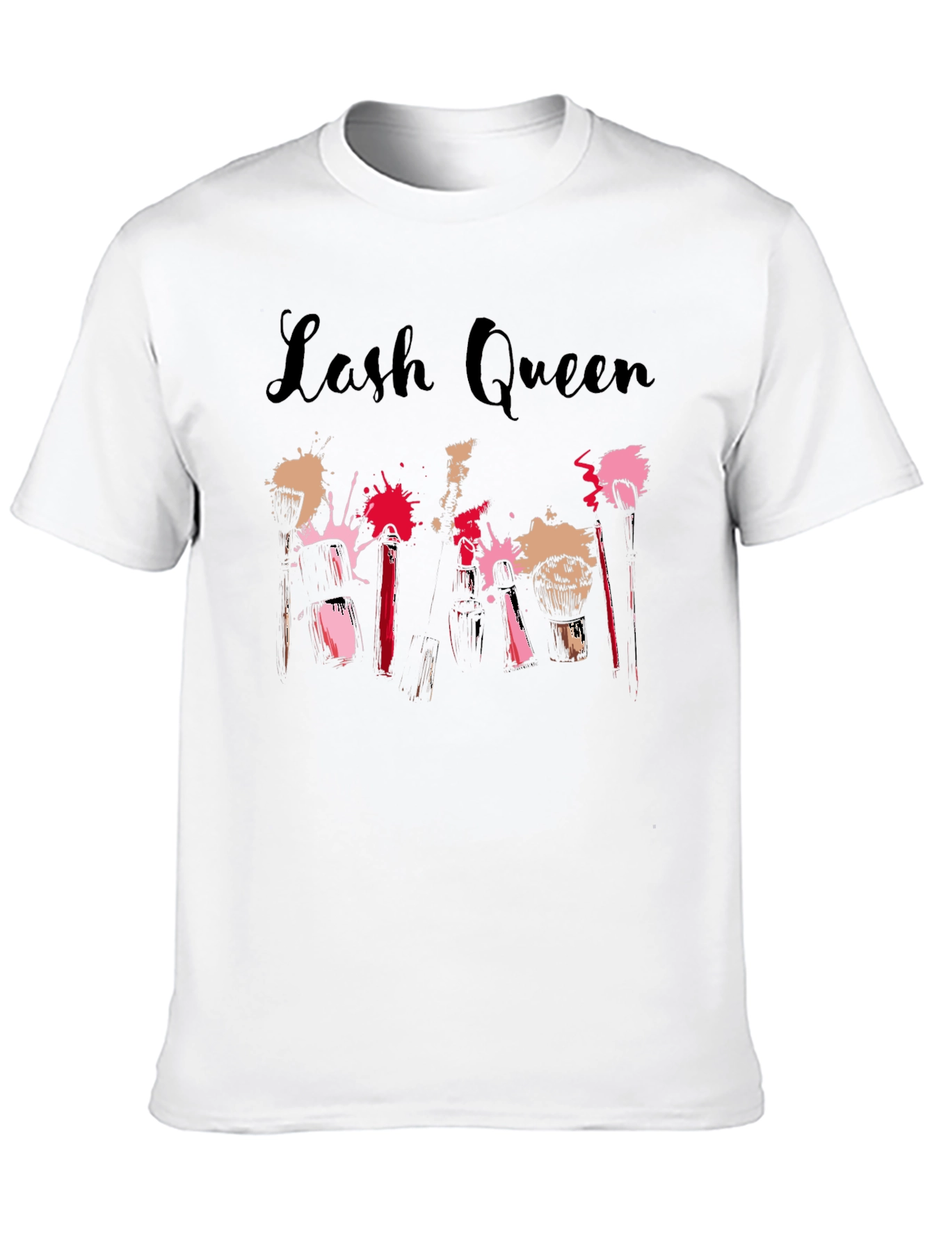 Lash Queen Black Graphic Tee