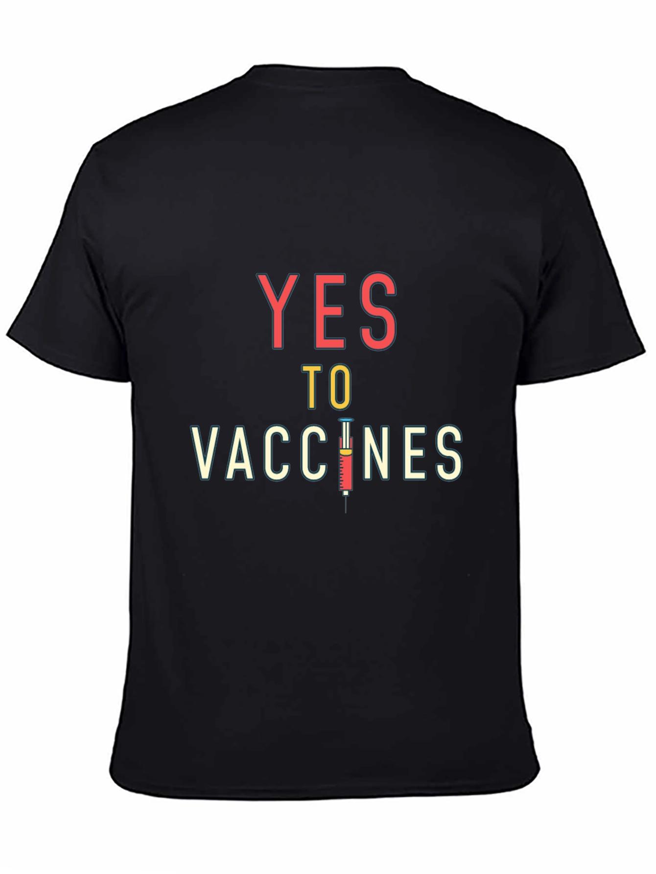 Yes To Vaccines T-Shirt: Pro-Vaccination Support