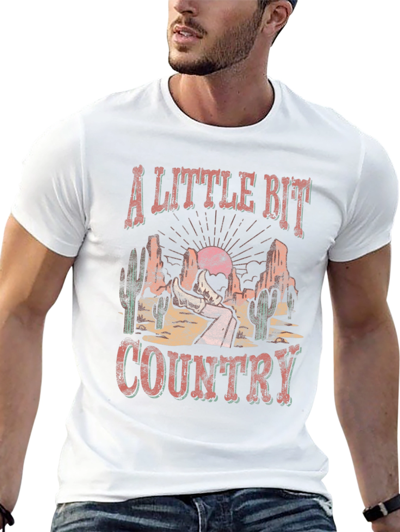 A Little Bit Country Graphic T-Shirt