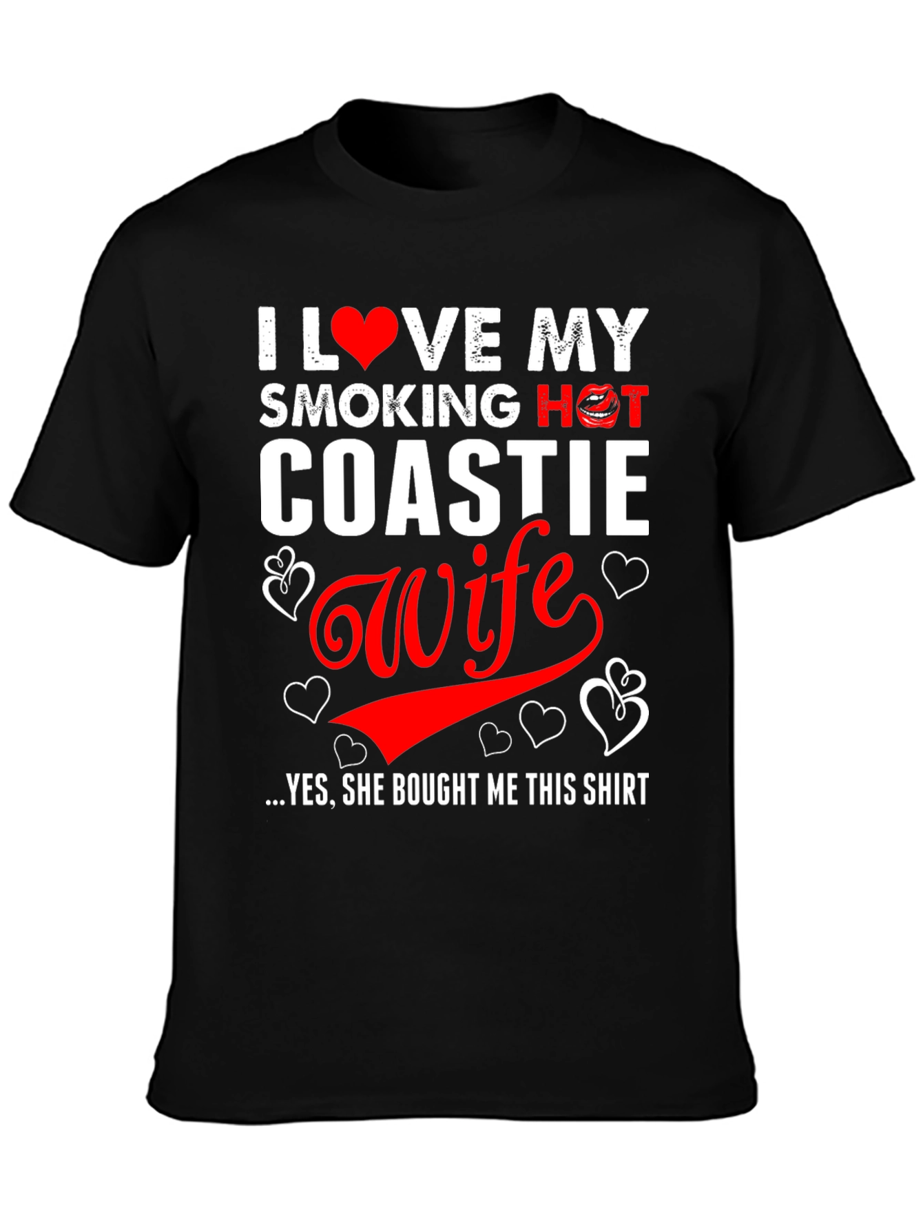 I Love My Coastie Wife T-Shirt