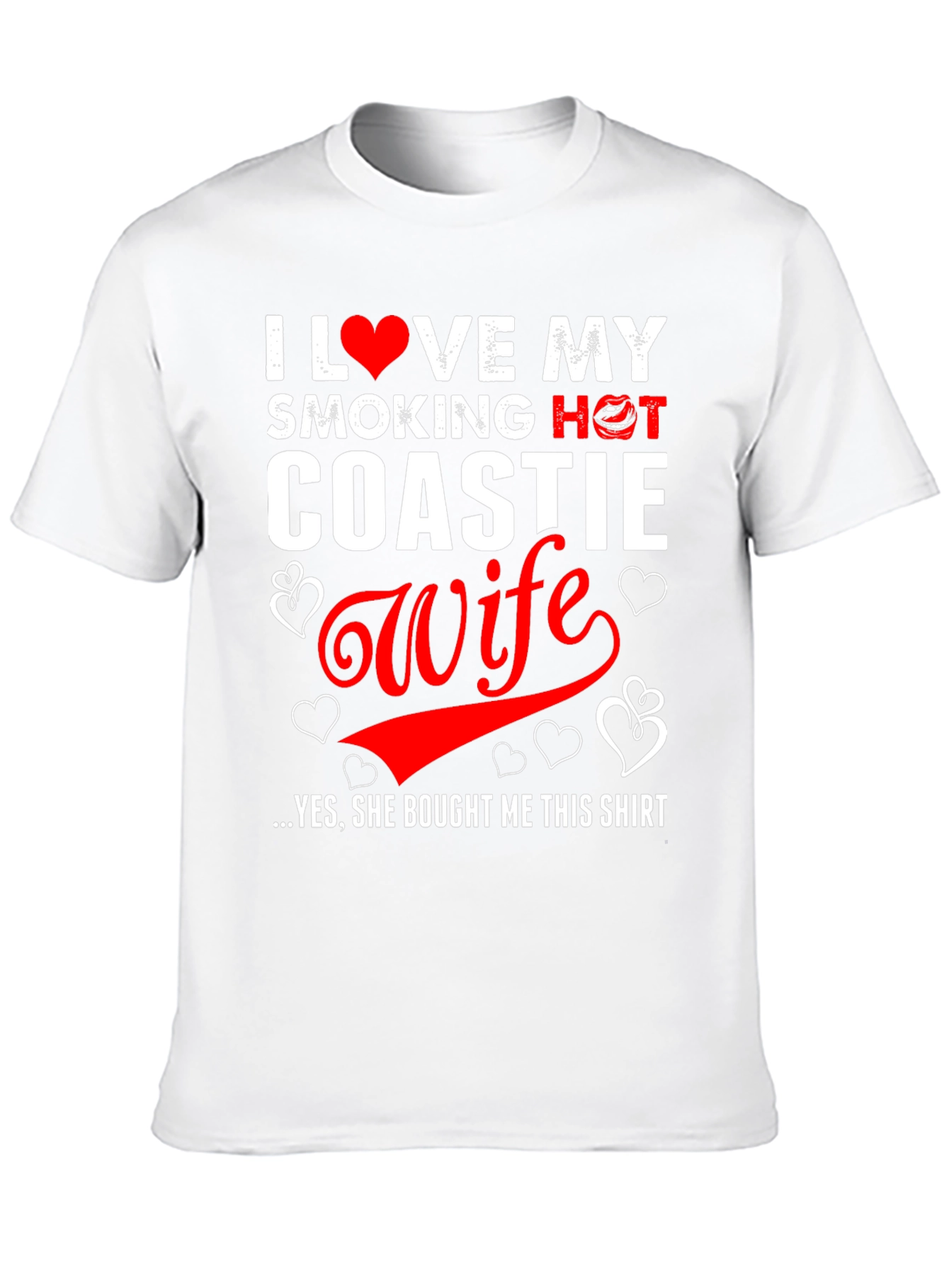 I Love My Coastie Wife T-Shirt