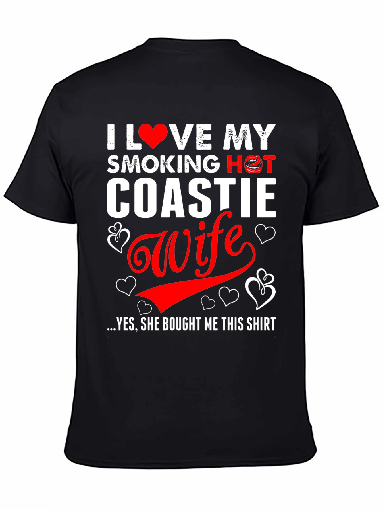 I Love My Coastie Wife T-Shirt
