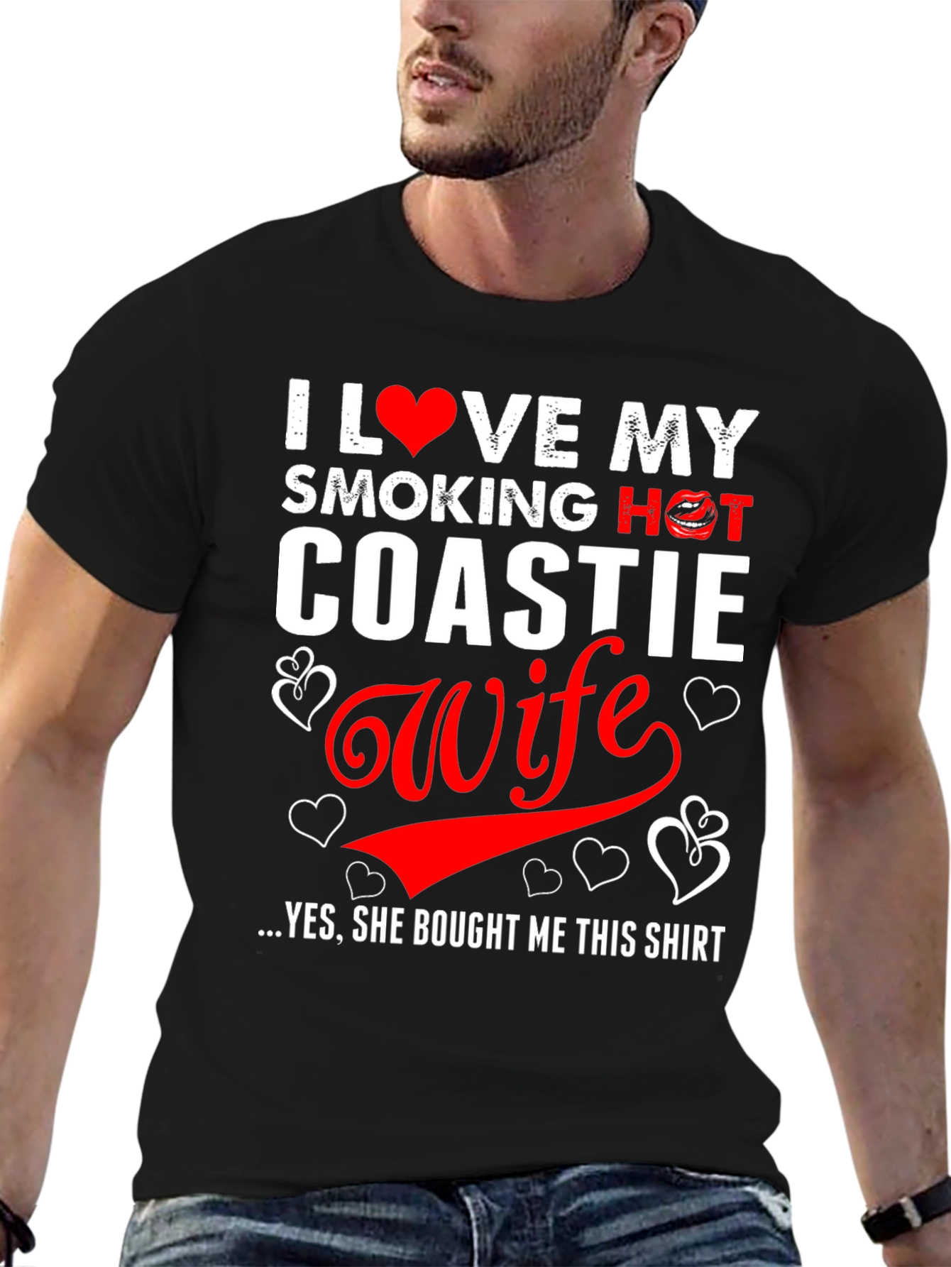 I Love My Coastie Wife T-Shirt