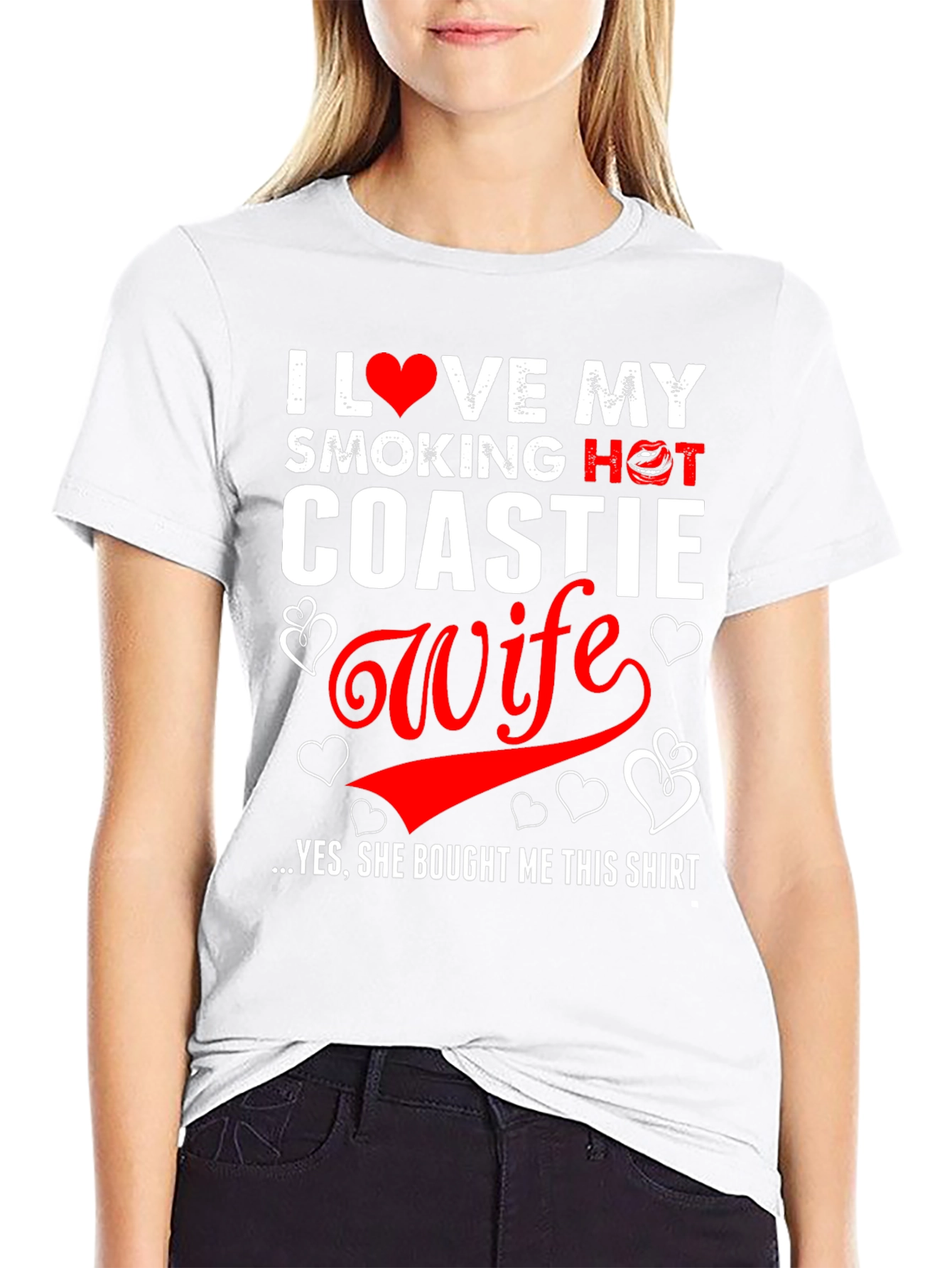 I Love My Coastie Wife T-Shirt