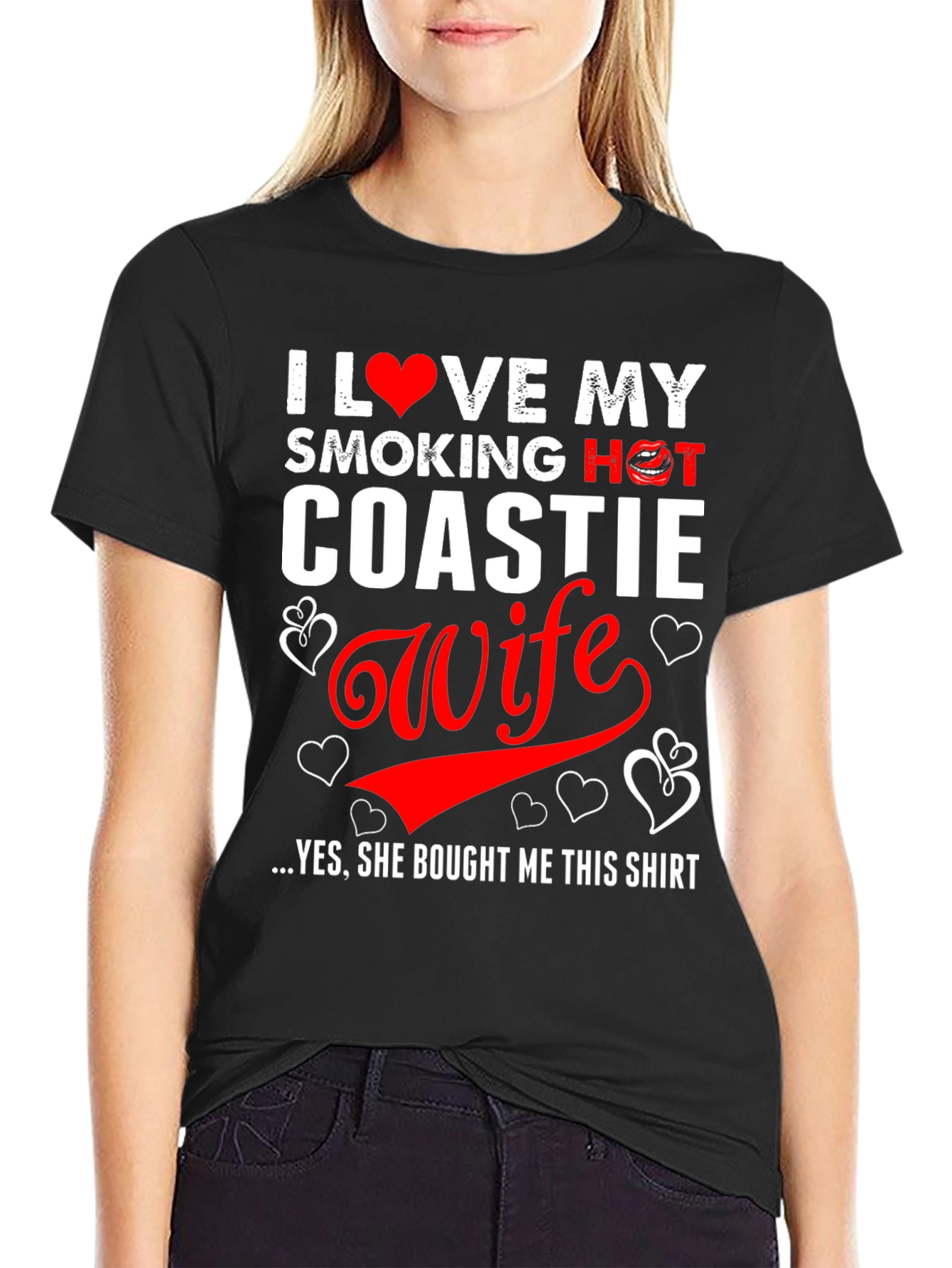 I Love My Coastie Wife T-Shirt