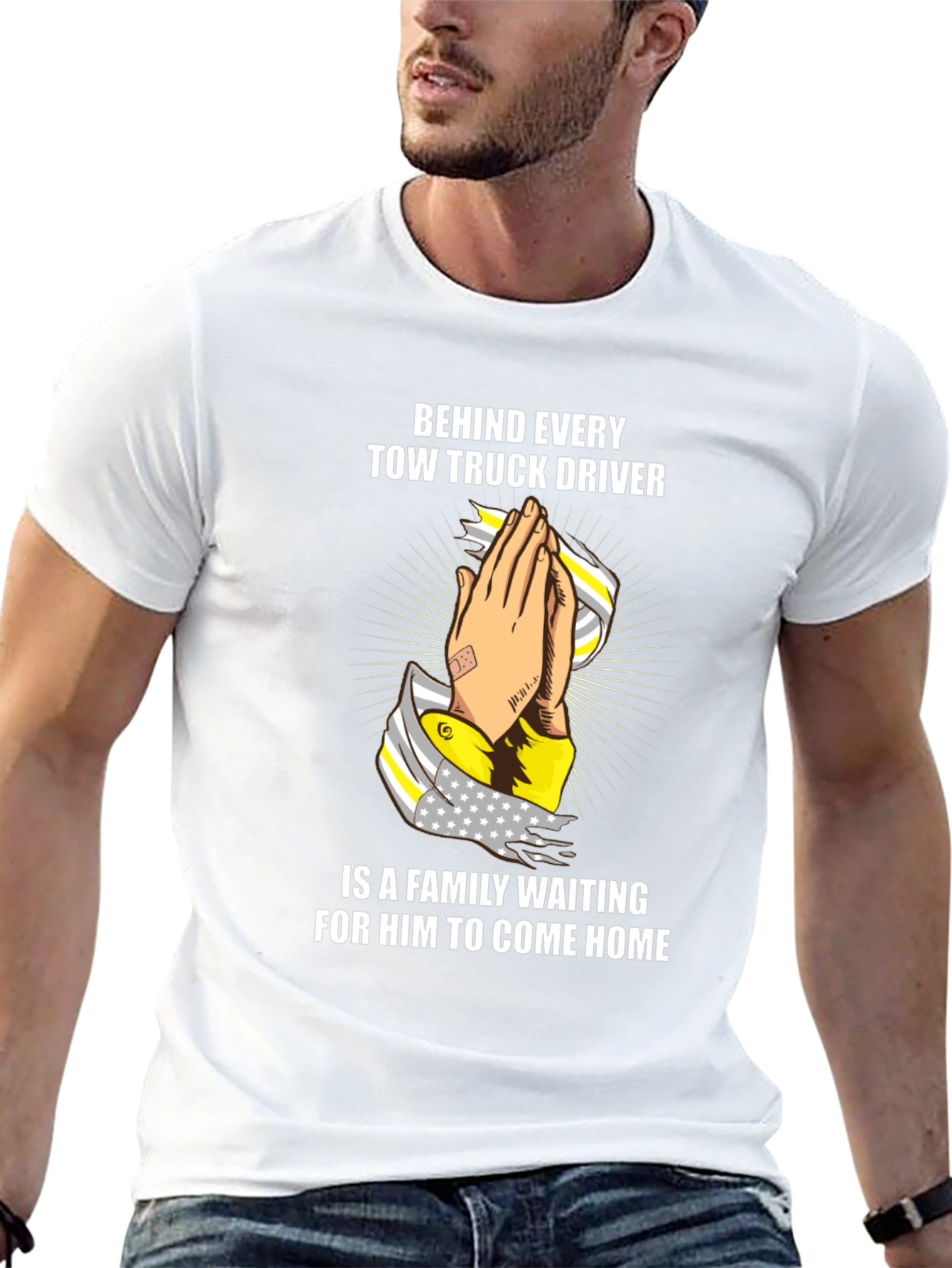 Tow Truck Driver Family T-Shirt