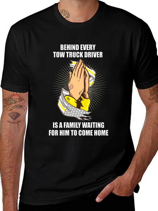 Tow Truck Driver Family T-Shirt