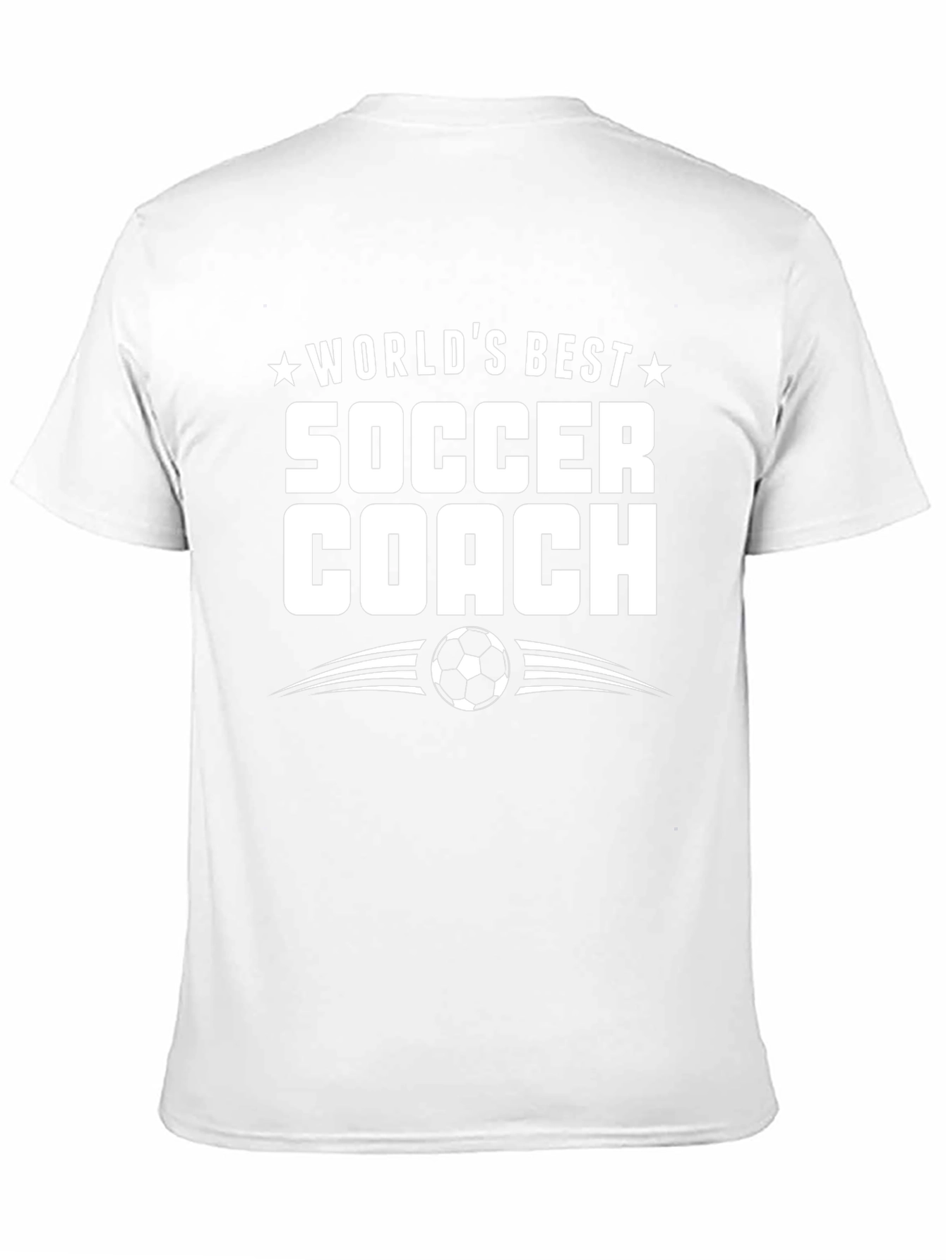 Worlds Best Soccer Coach T-Shirt - Perfect Gift