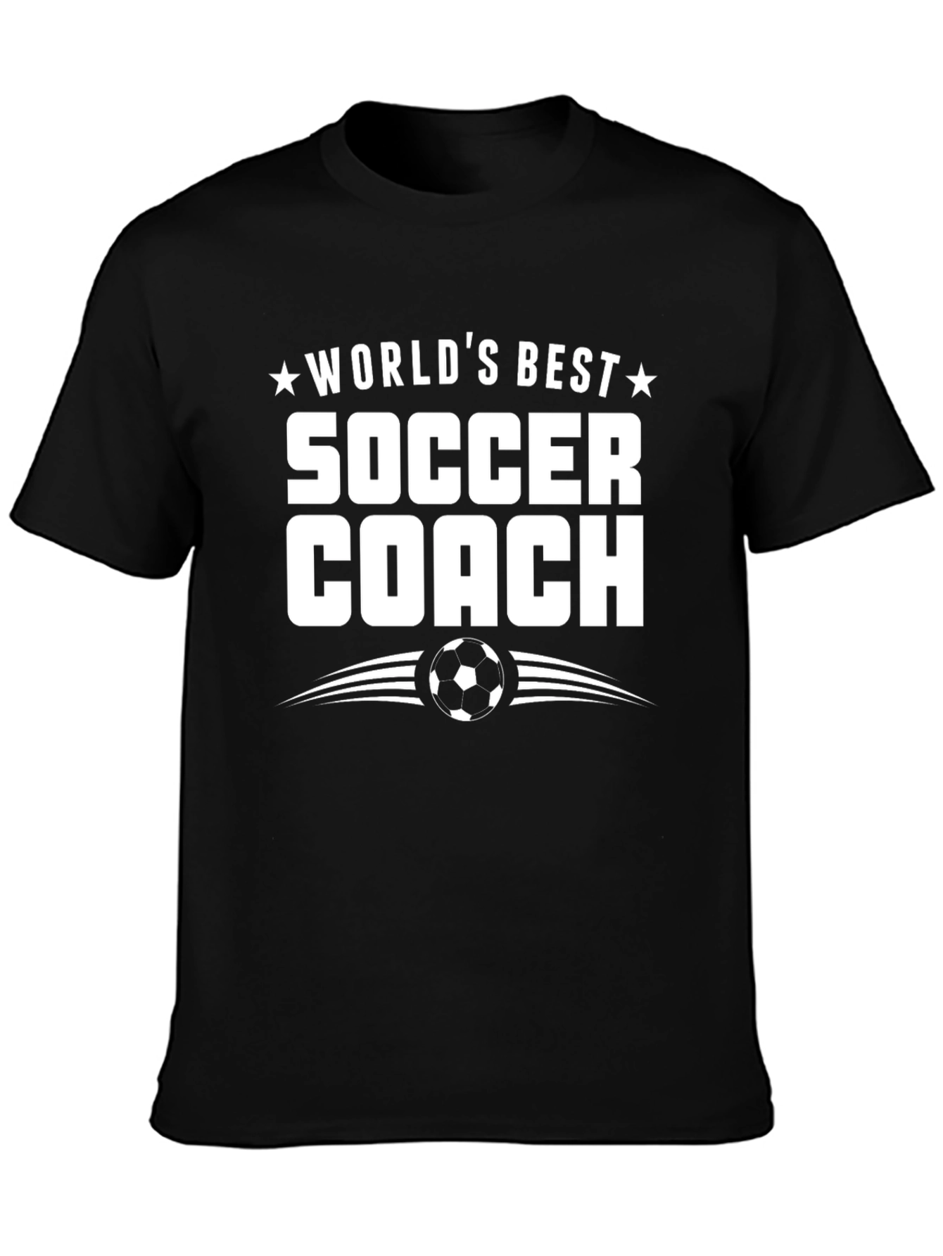 Worlds Best Soccer Coach T-Shirt - Perfect Gift