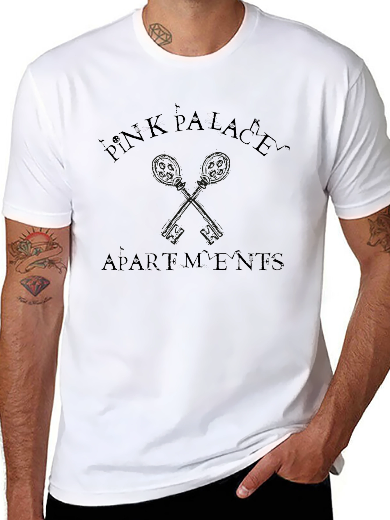 Pink Palace Apartments Graphic Tee