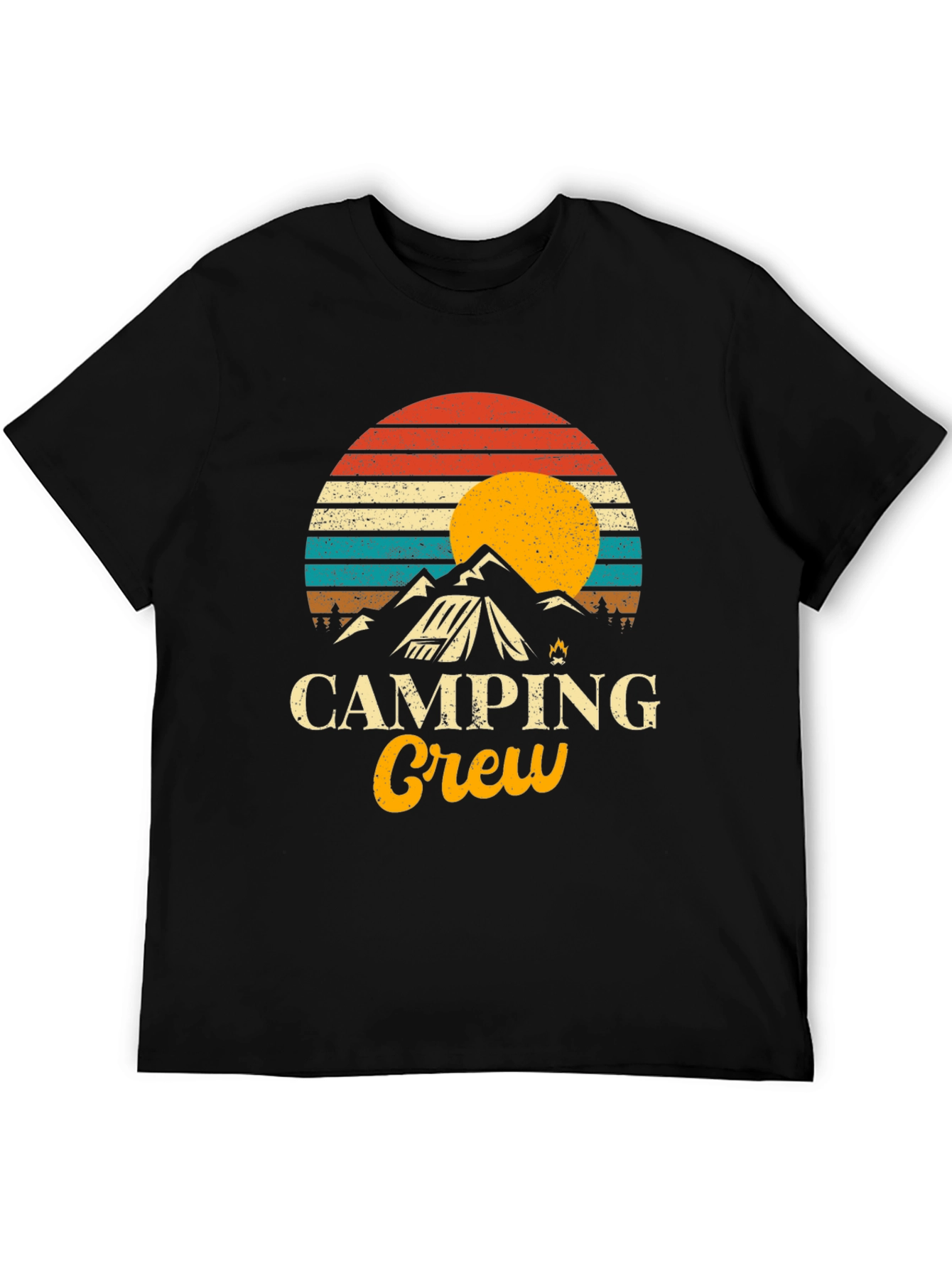 Camping Crew Graphic T-Shirt - Adventure Ready