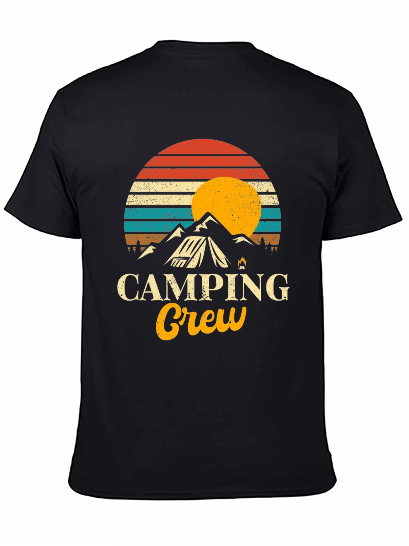 Camping Crew Graphic T-Shirt - Adventure Ready