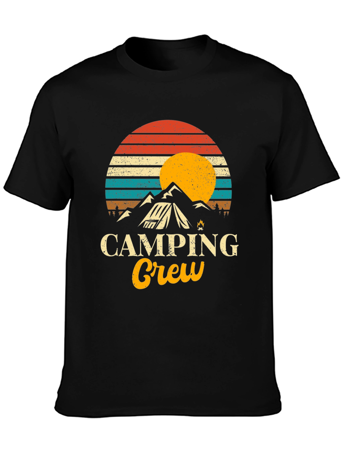 Camping Crew Graphic T-Shirt - Adventure Ready