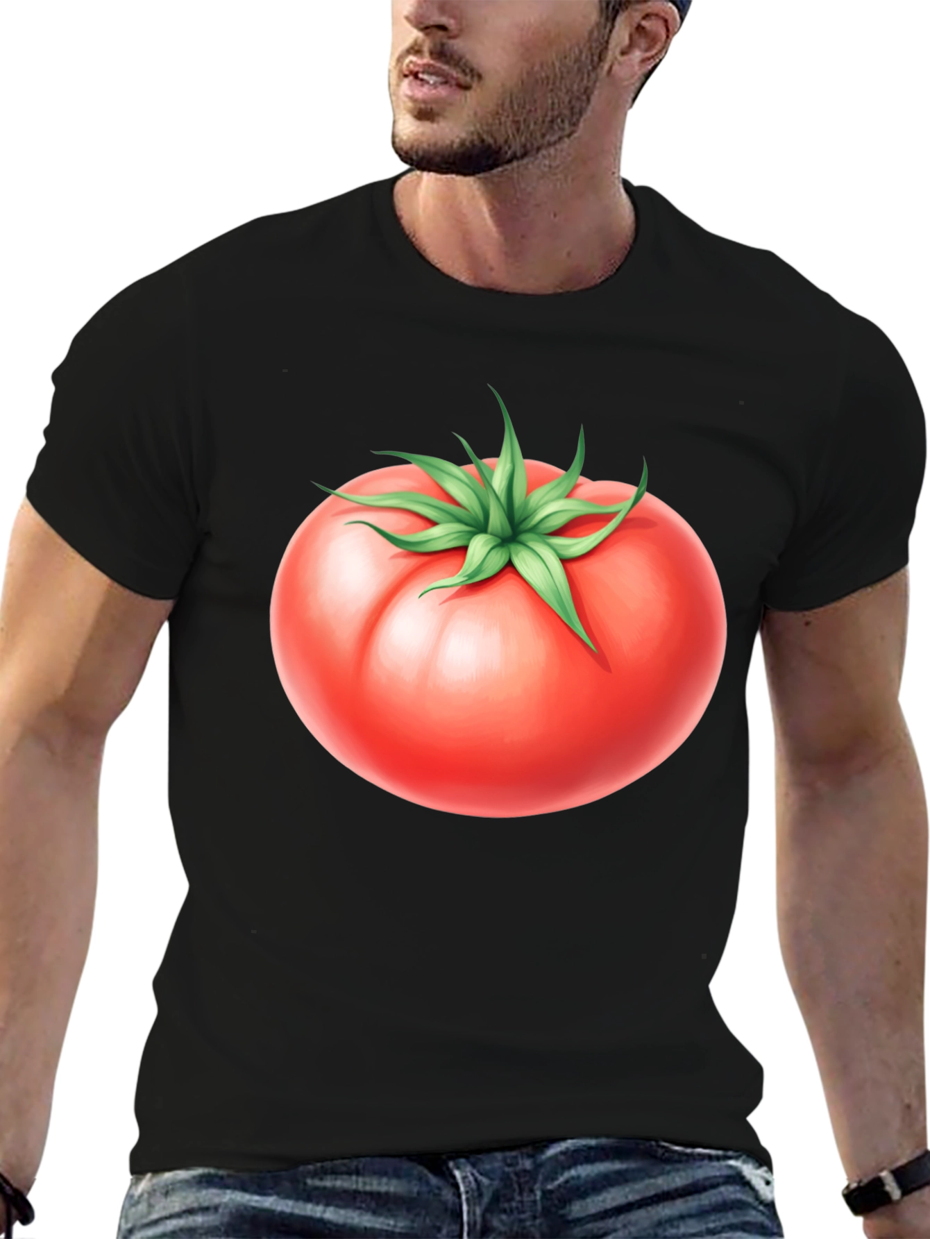 Tomato Graphic T-Shirt - Fresh & Fun!