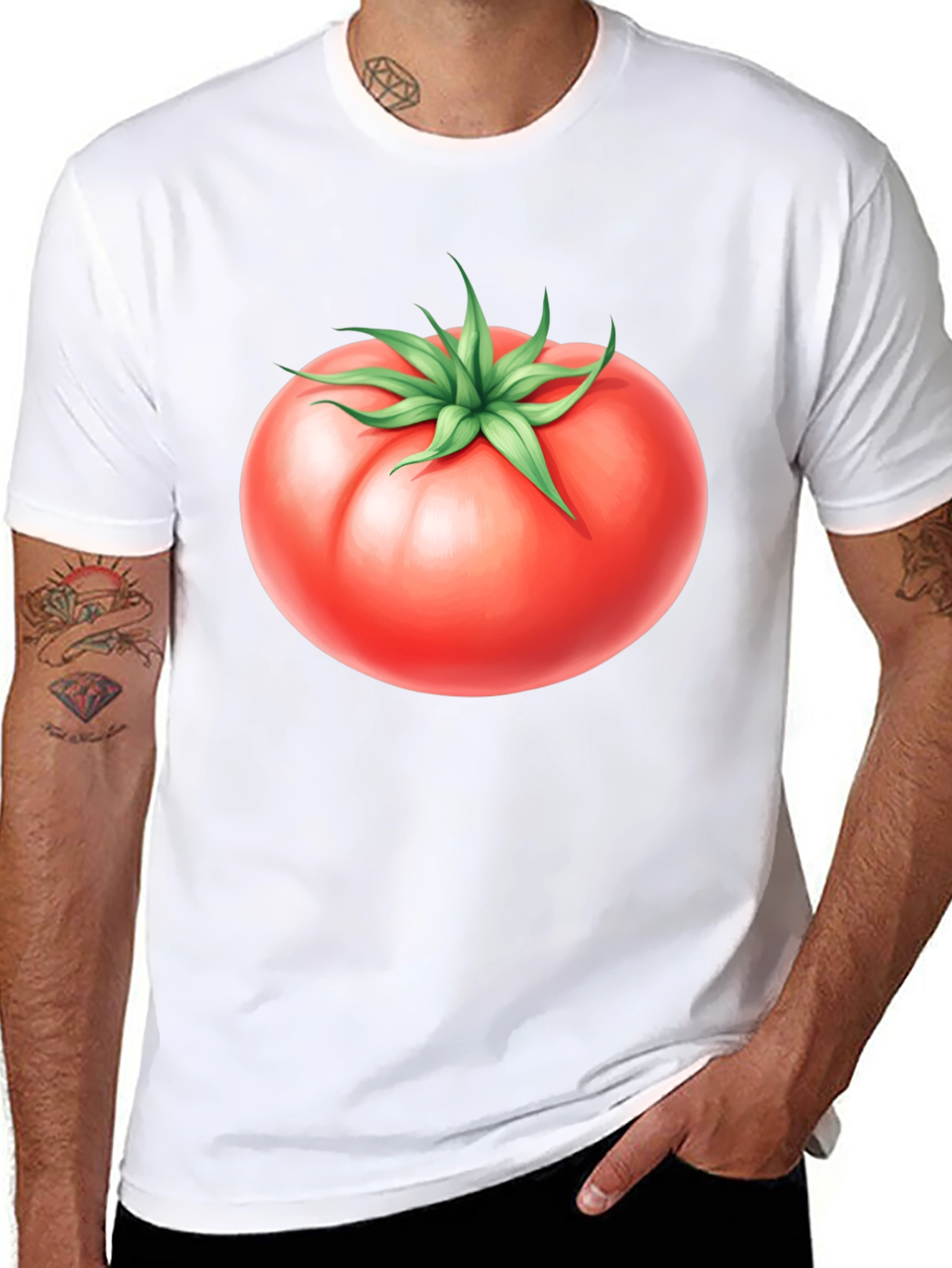 Tomato Graphic T-Shirt - Fresh & Fun!
