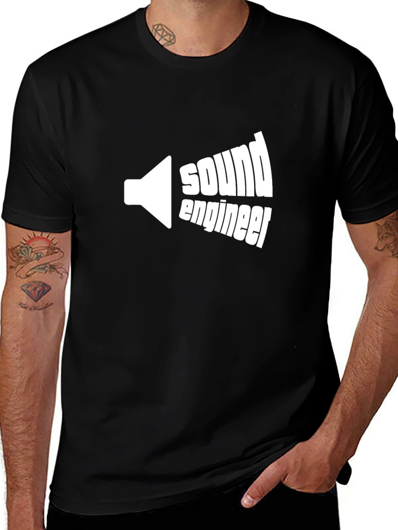 Sound Engineer Graphic Tee - Musician Apparel