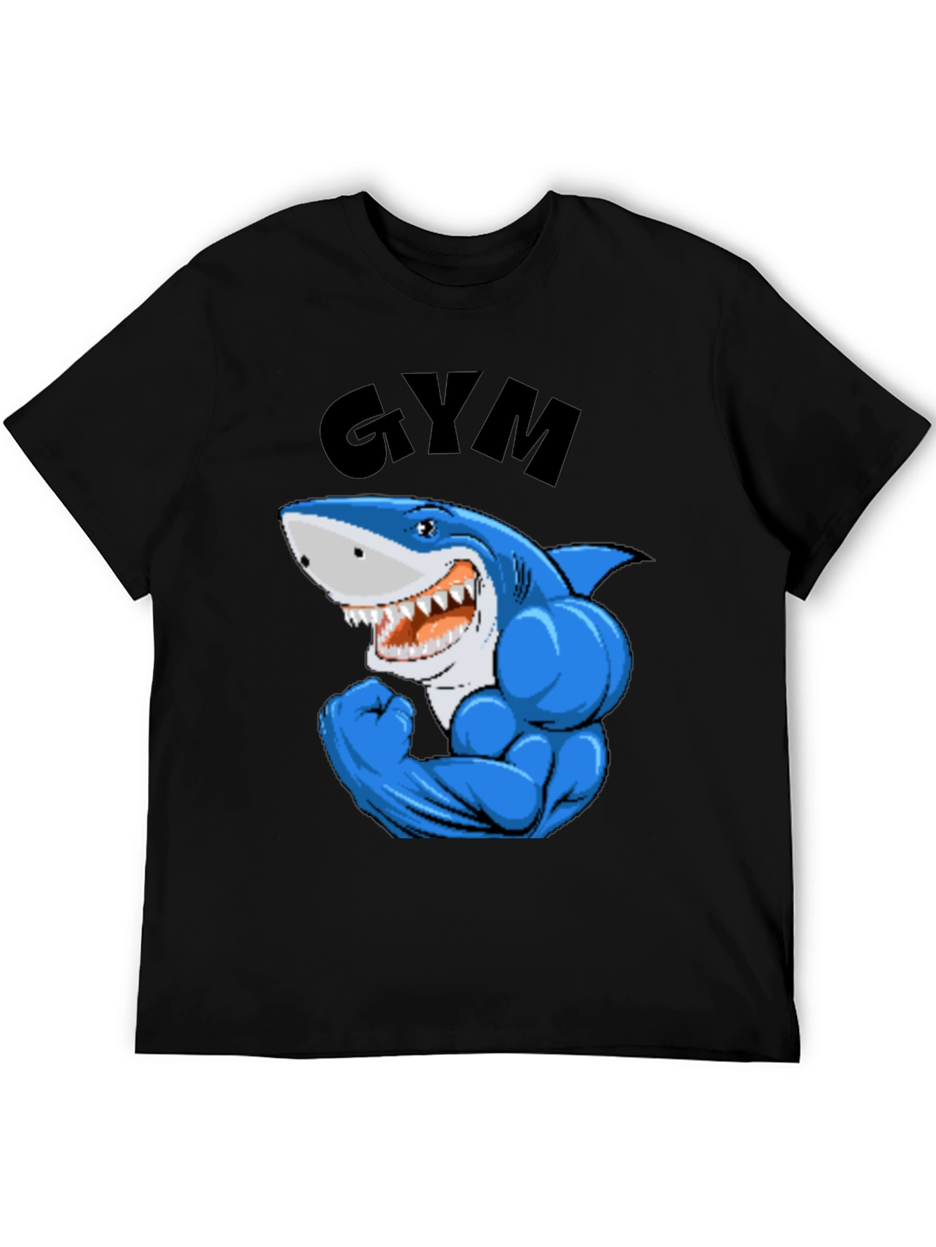 Shark Gym Black T-Shirt