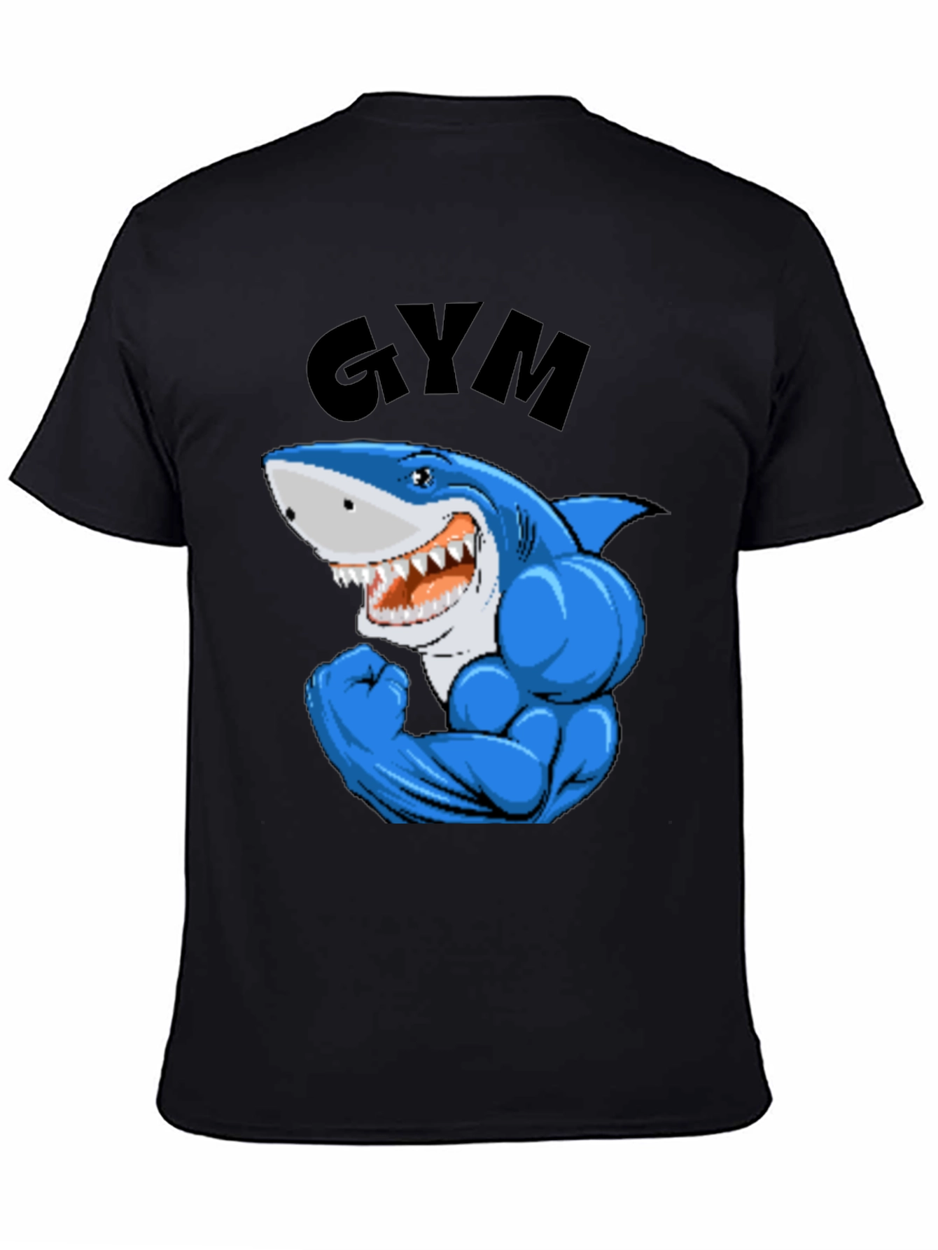 Shark Gym Black T-Shirt