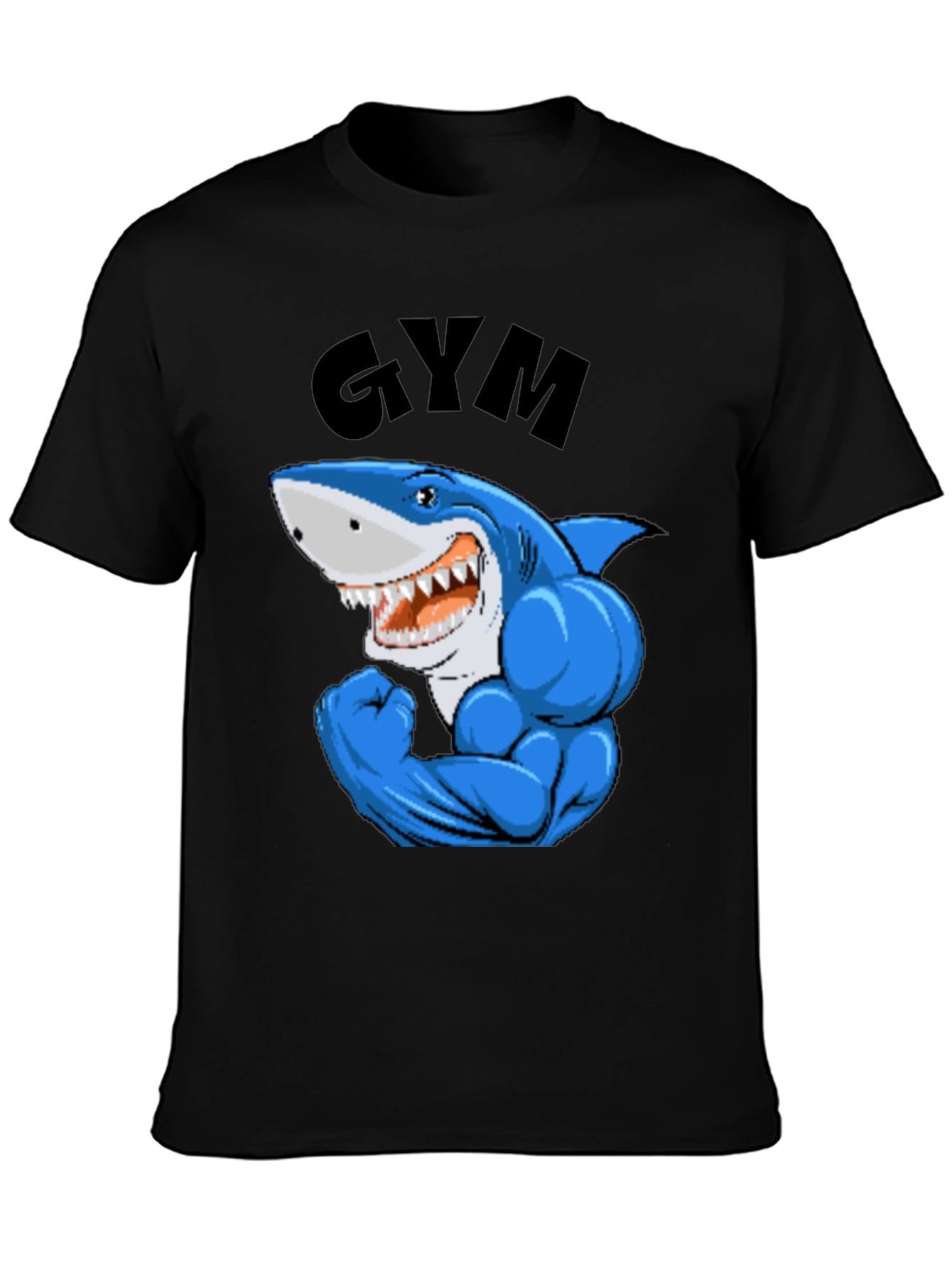 Shark Gym Black T-Shirt