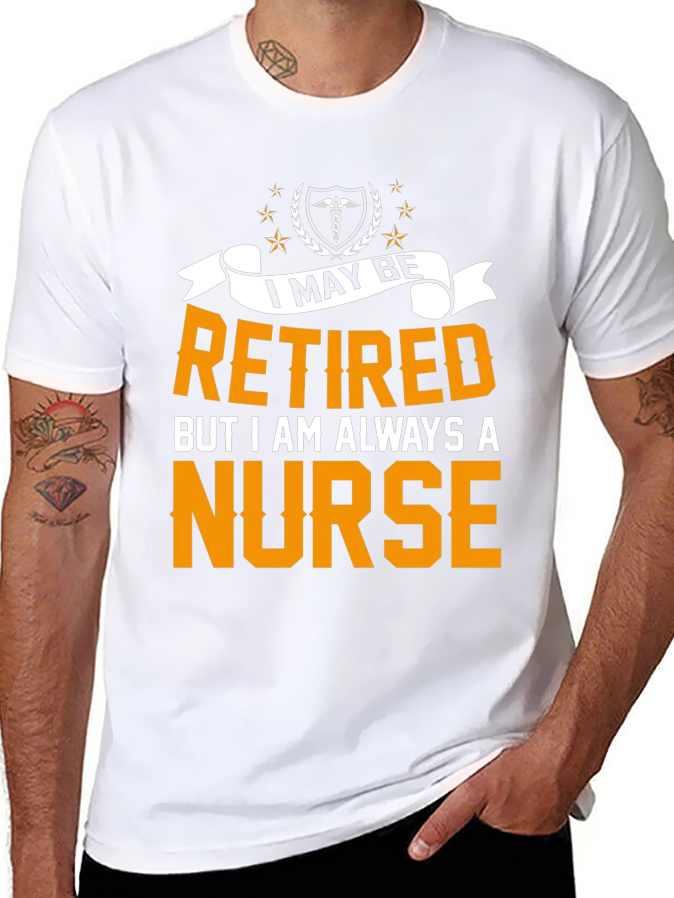 Retired Nurse T-Shirt - Always A Nurse