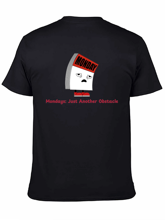 Monday Blues Graphic Tee - Just Another Obstacle