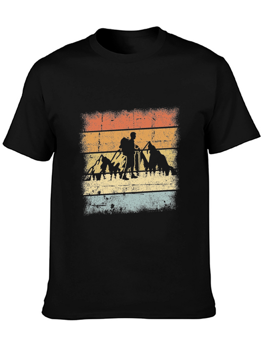 Vintage Hiker Silhouette T-Shirt