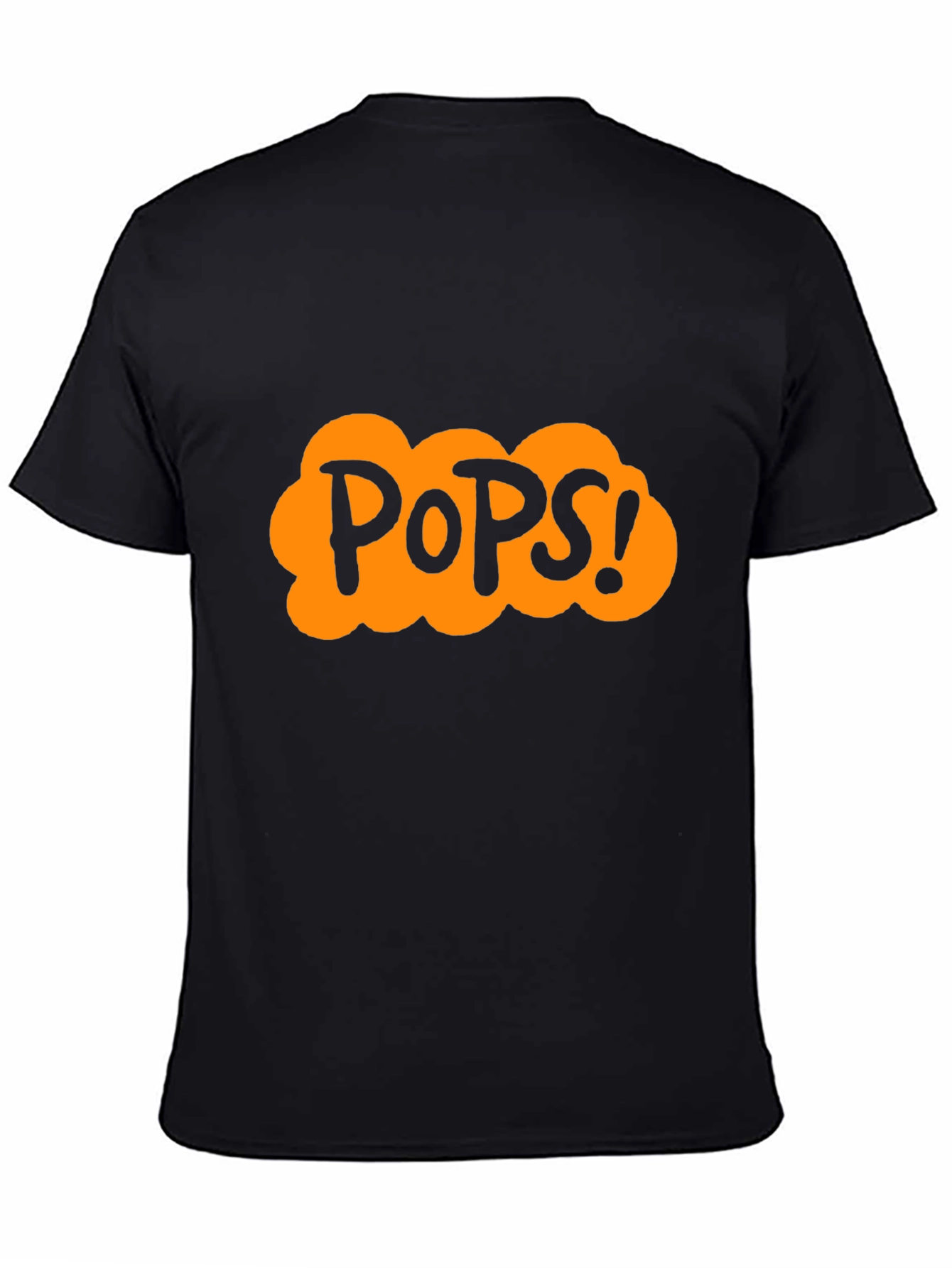 Pops! Graphic T-Shirt - Fun Black Tee
