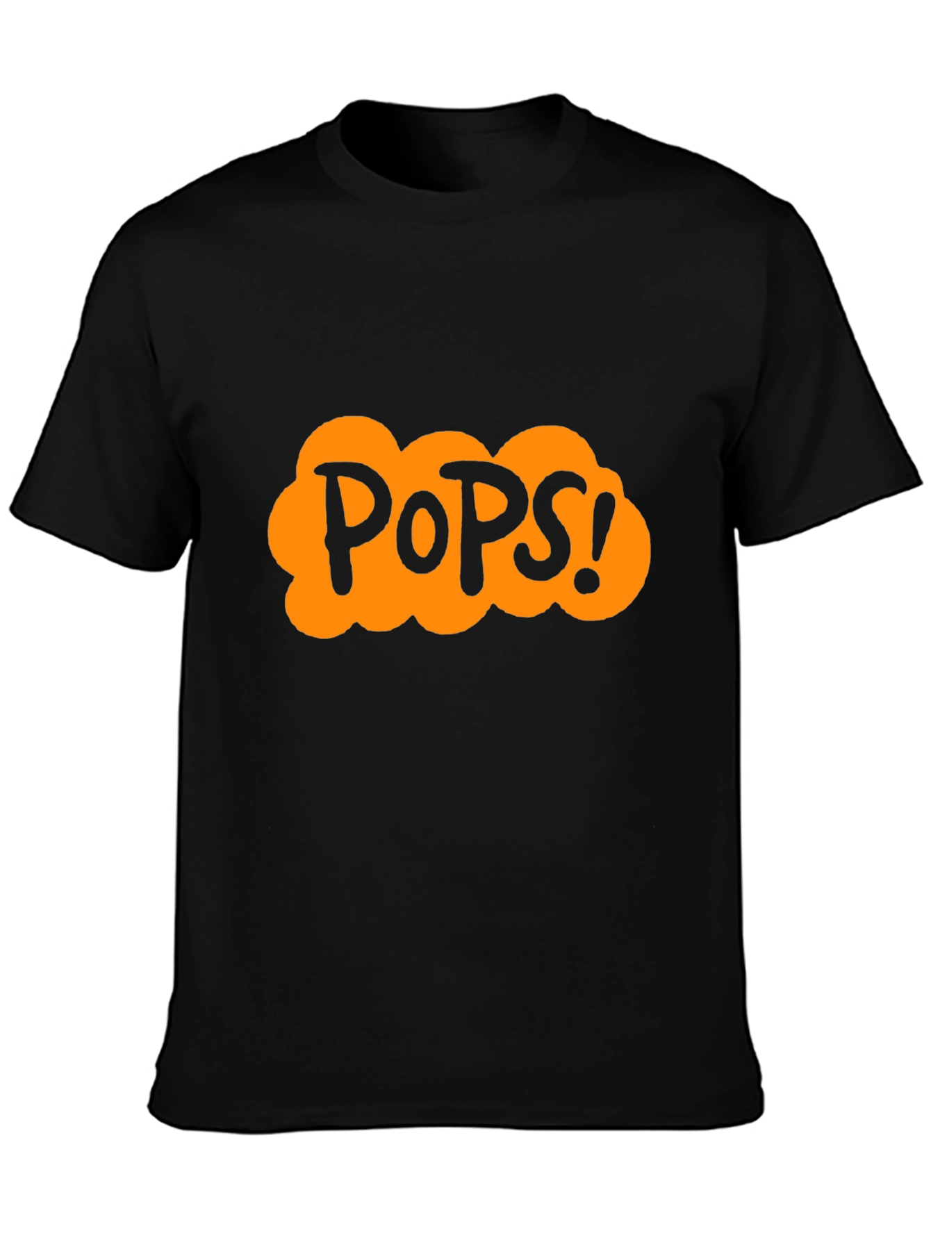 Pops! Graphic T-Shirt - Fun Black Tee