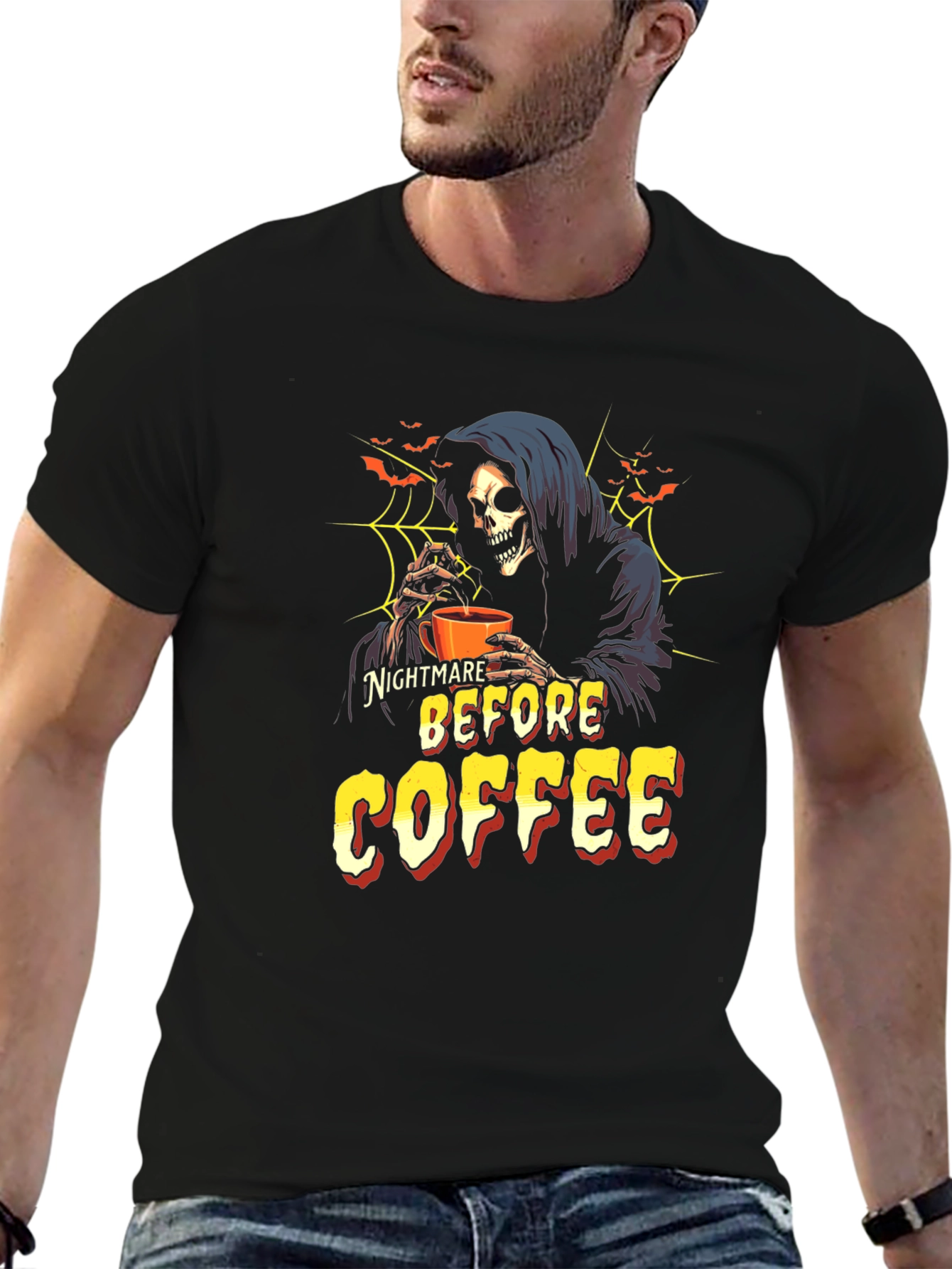 Nightmare Before Coffee Graphic Tee