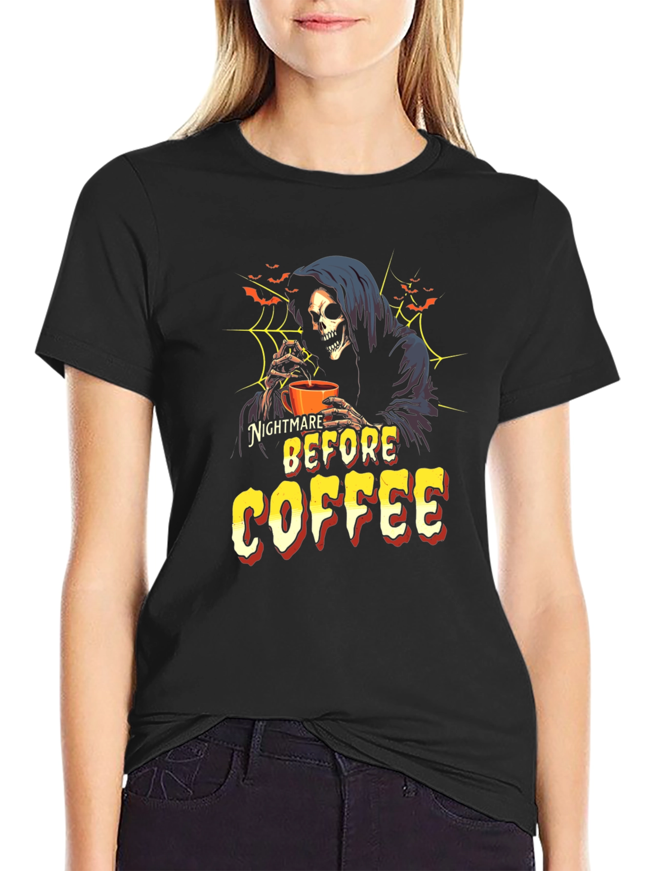 Nightmare Before Coffee Graphic Tee