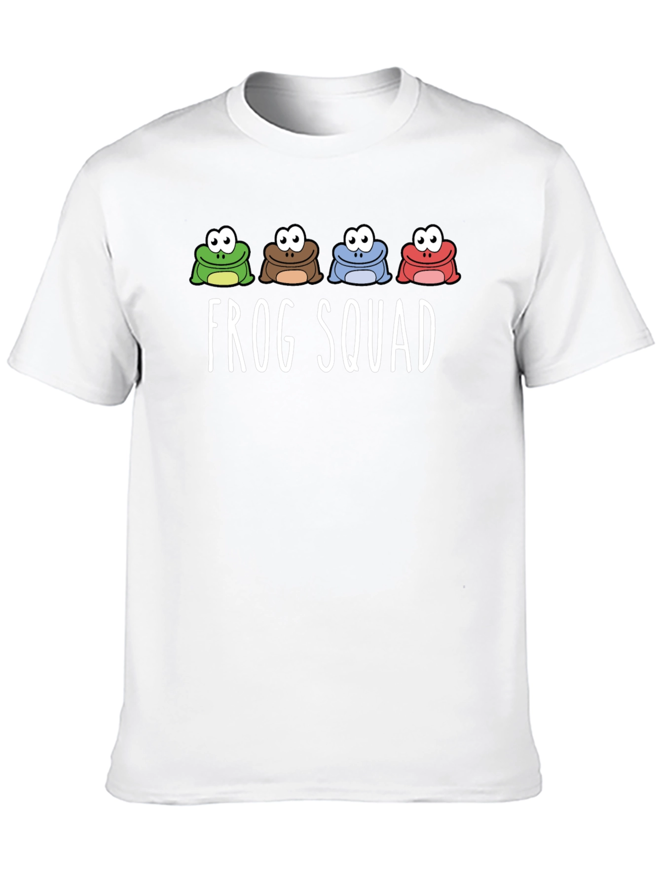 Frog Squad Graphic Print T-Shirt