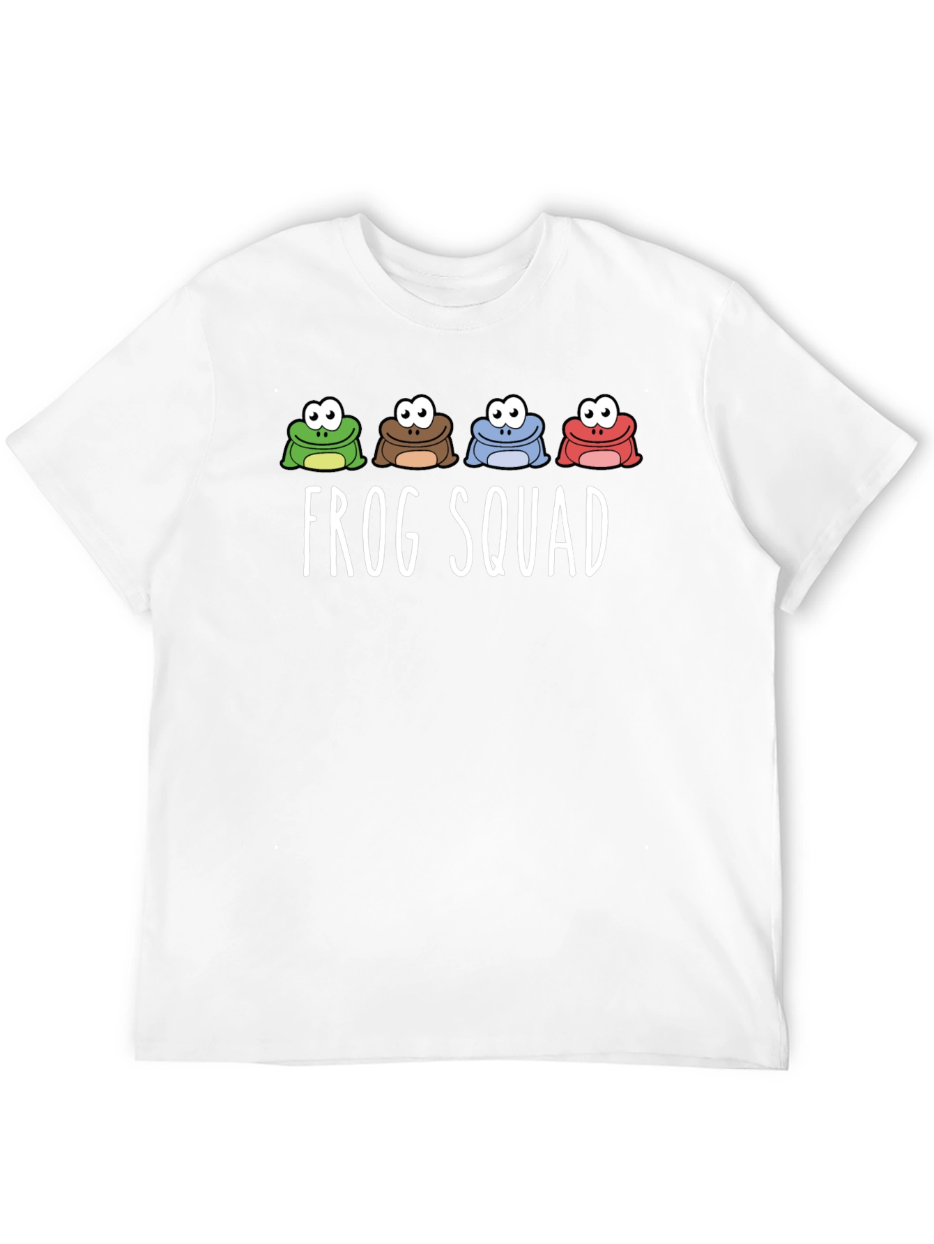 Frog Squad Graphic Print T-Shirt