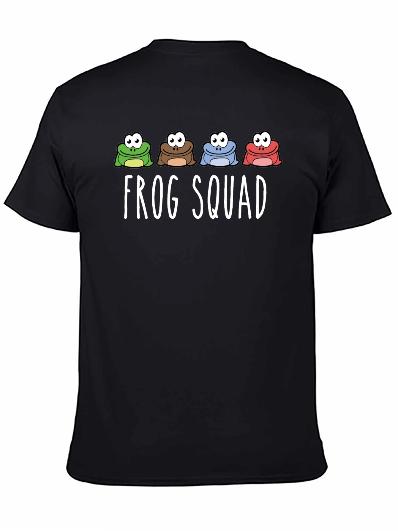 Frog Squad Graphic Print T-Shirt