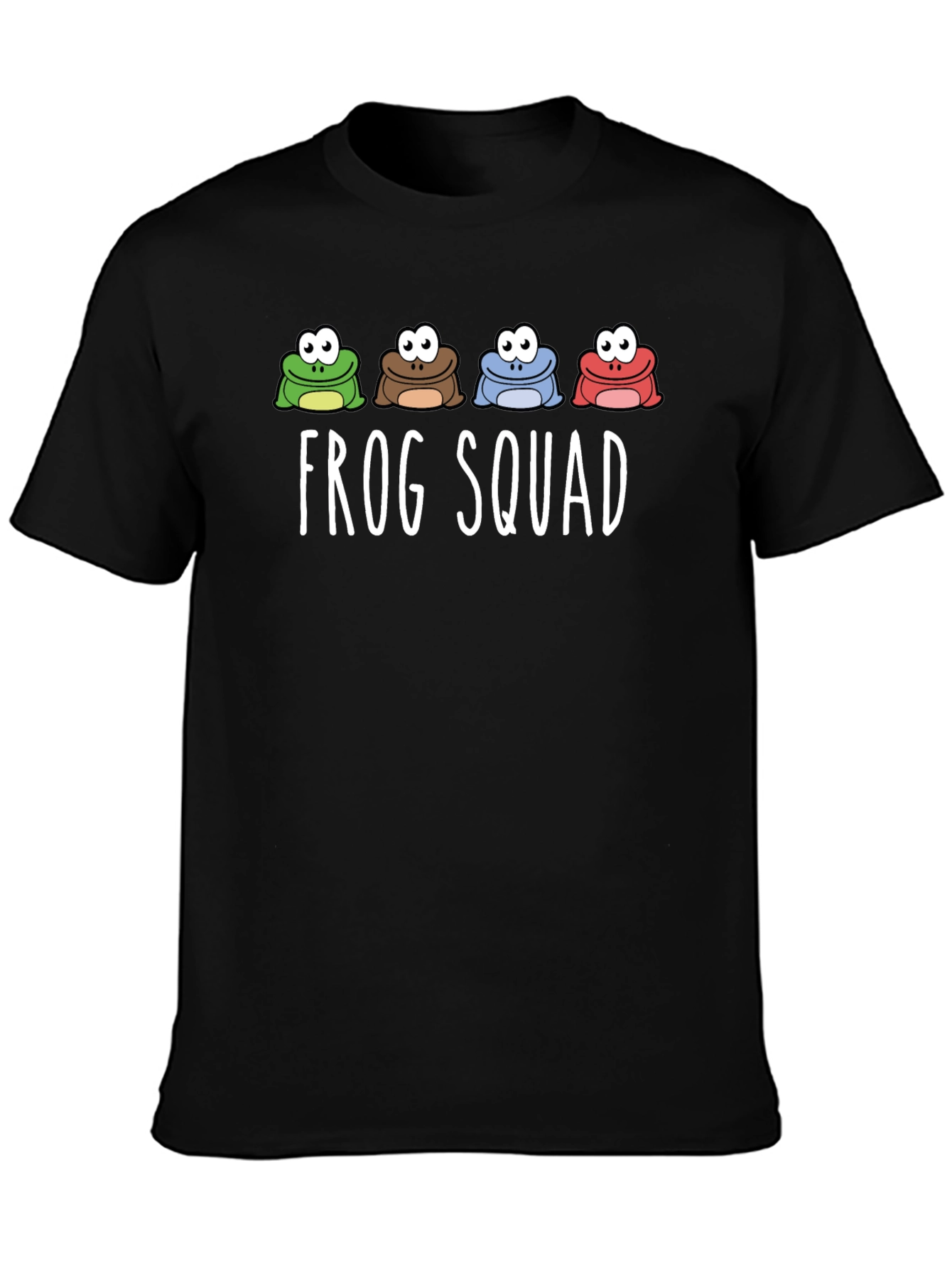 Frog Squad Graphic Print T-Shirt