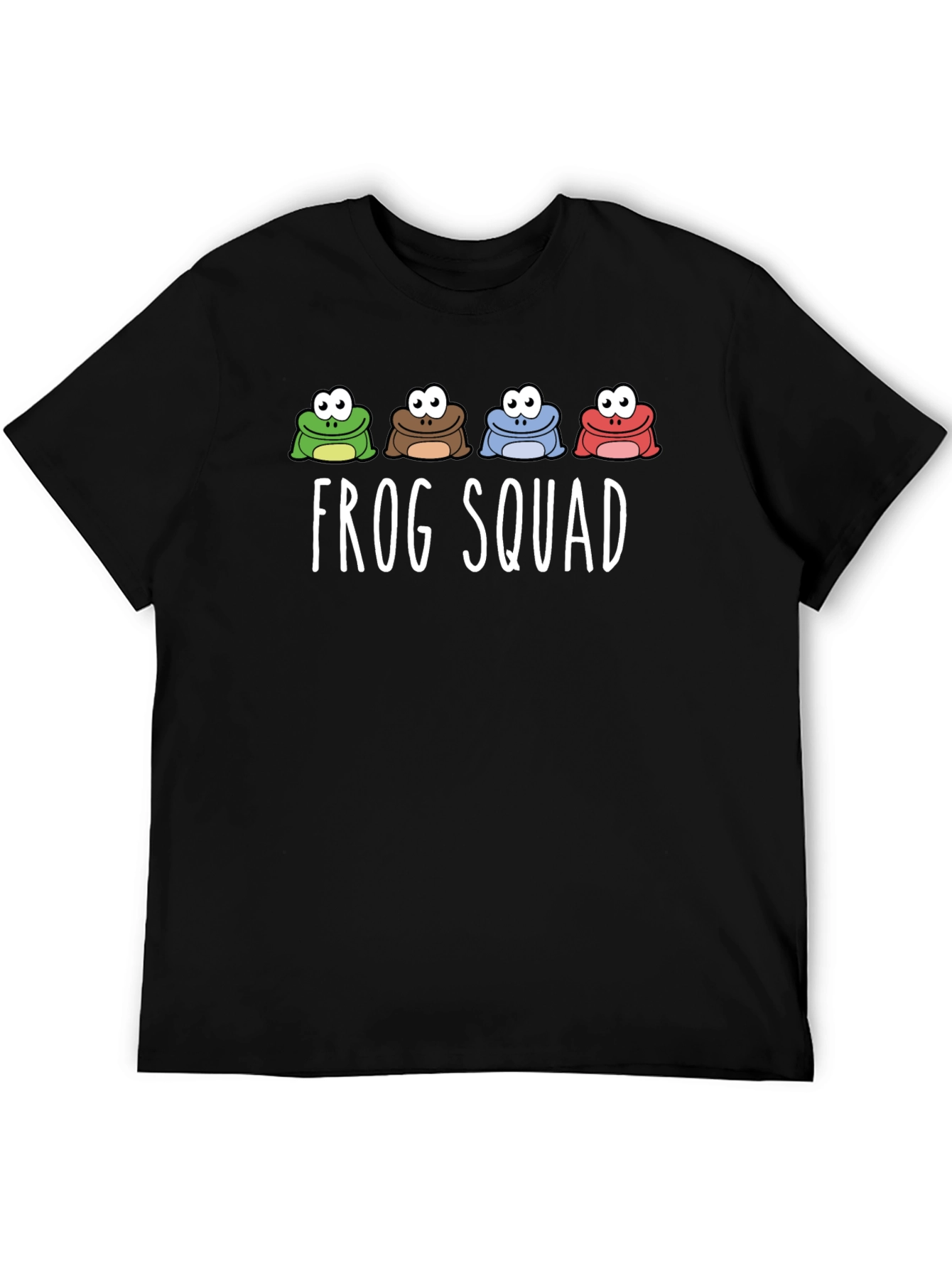 Frog Squad Graphic Print T-Shirt