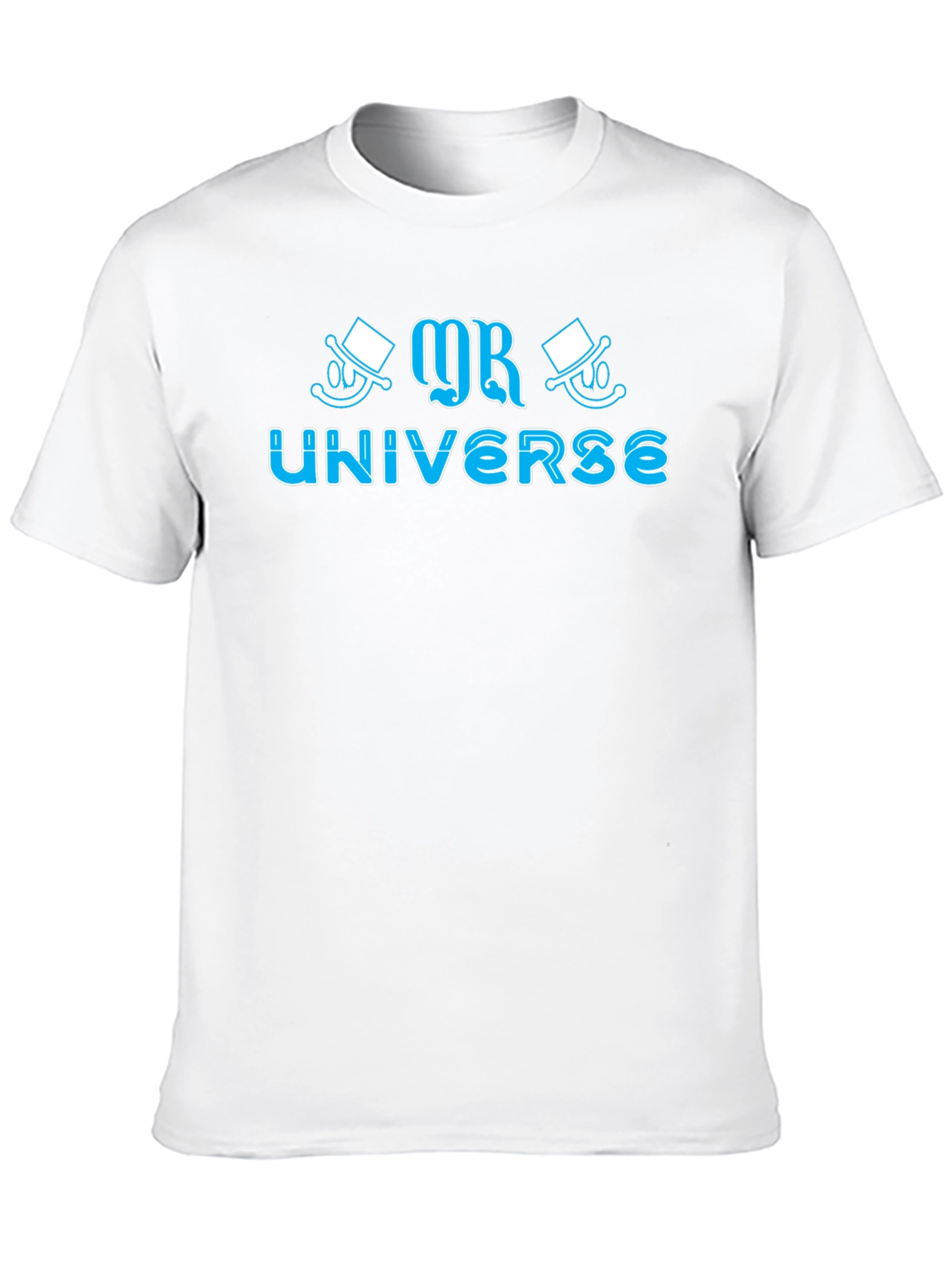 Mr. Universe Graphic T-Shirt - Black