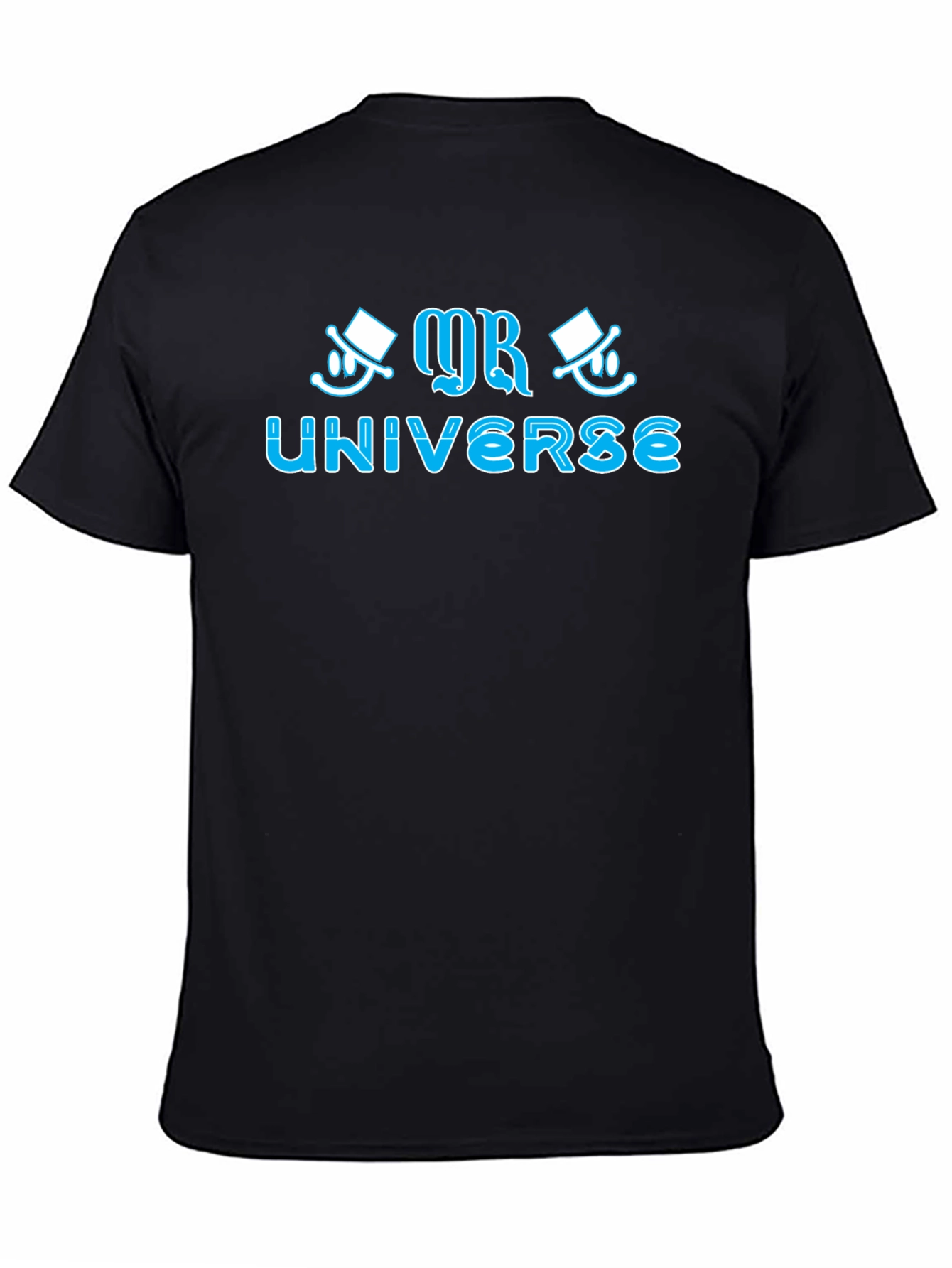 Mr. Universe Graphic T-Shirt - Black