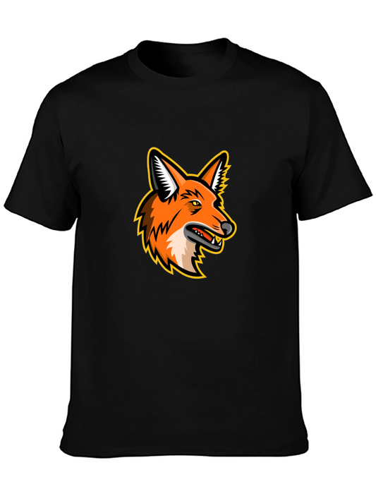Fox Graphic T-Shirt - Mens Black Tee